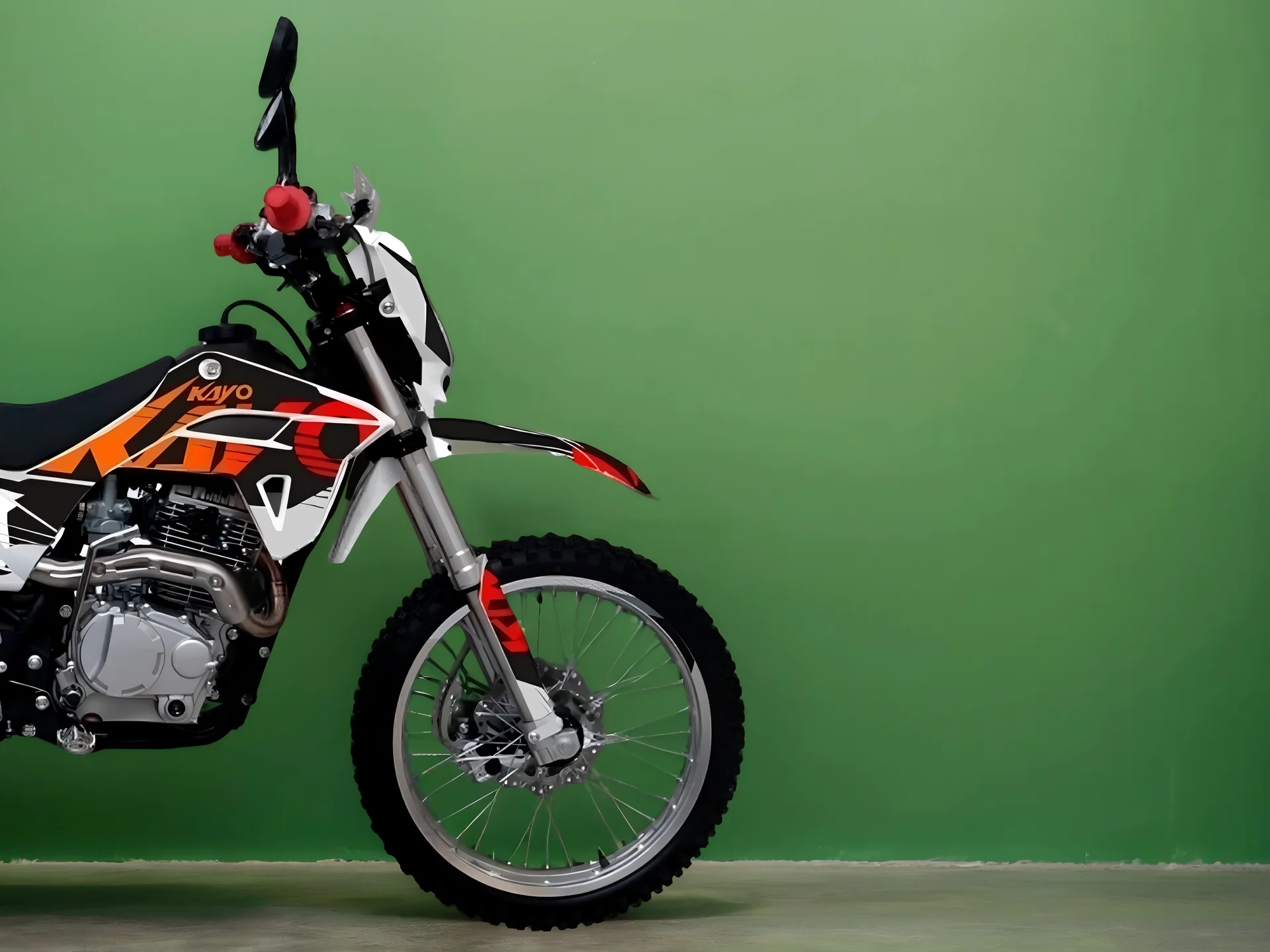 Мотоцикл питбайк Kayo K1-J 150 MX - миниатюра 2