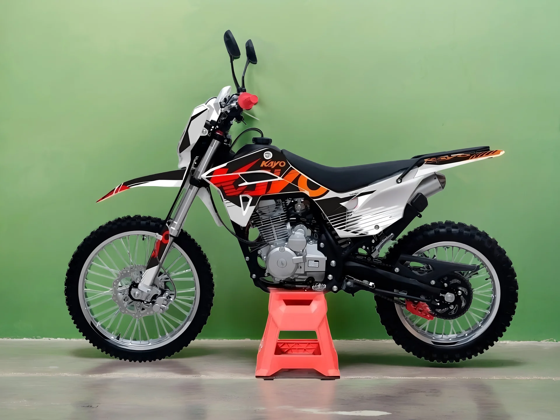 Мотоцикл питбайк Kayo K1-J 150 MX - миниатюра 4