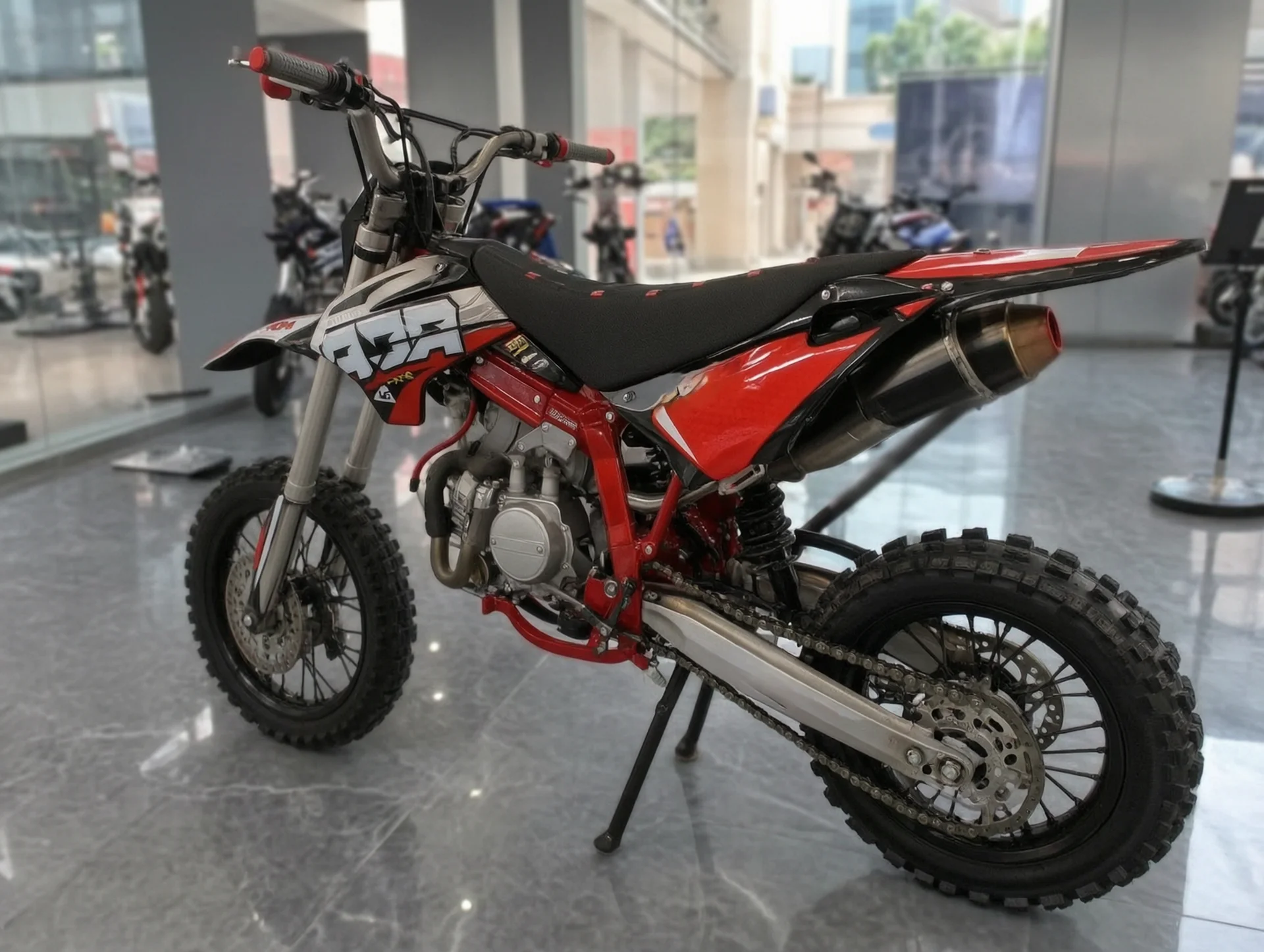 Мотоцикл питбайк Racer MX140E - миниатюра 4