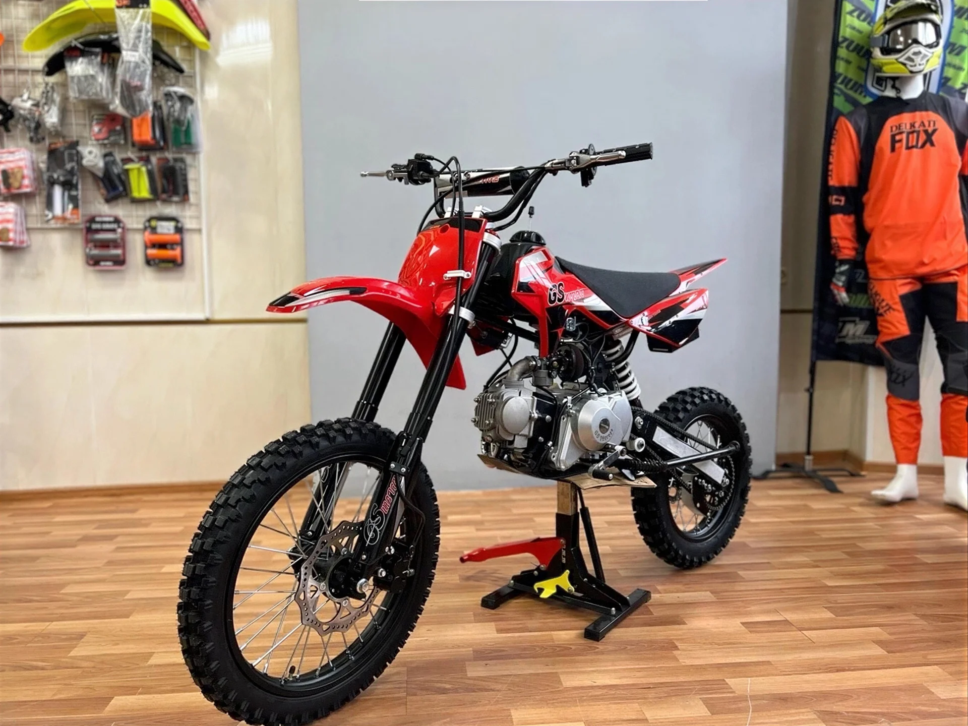 Мотоцикл питбайк Gs Motors S12 17/14 E - миниатюра 2