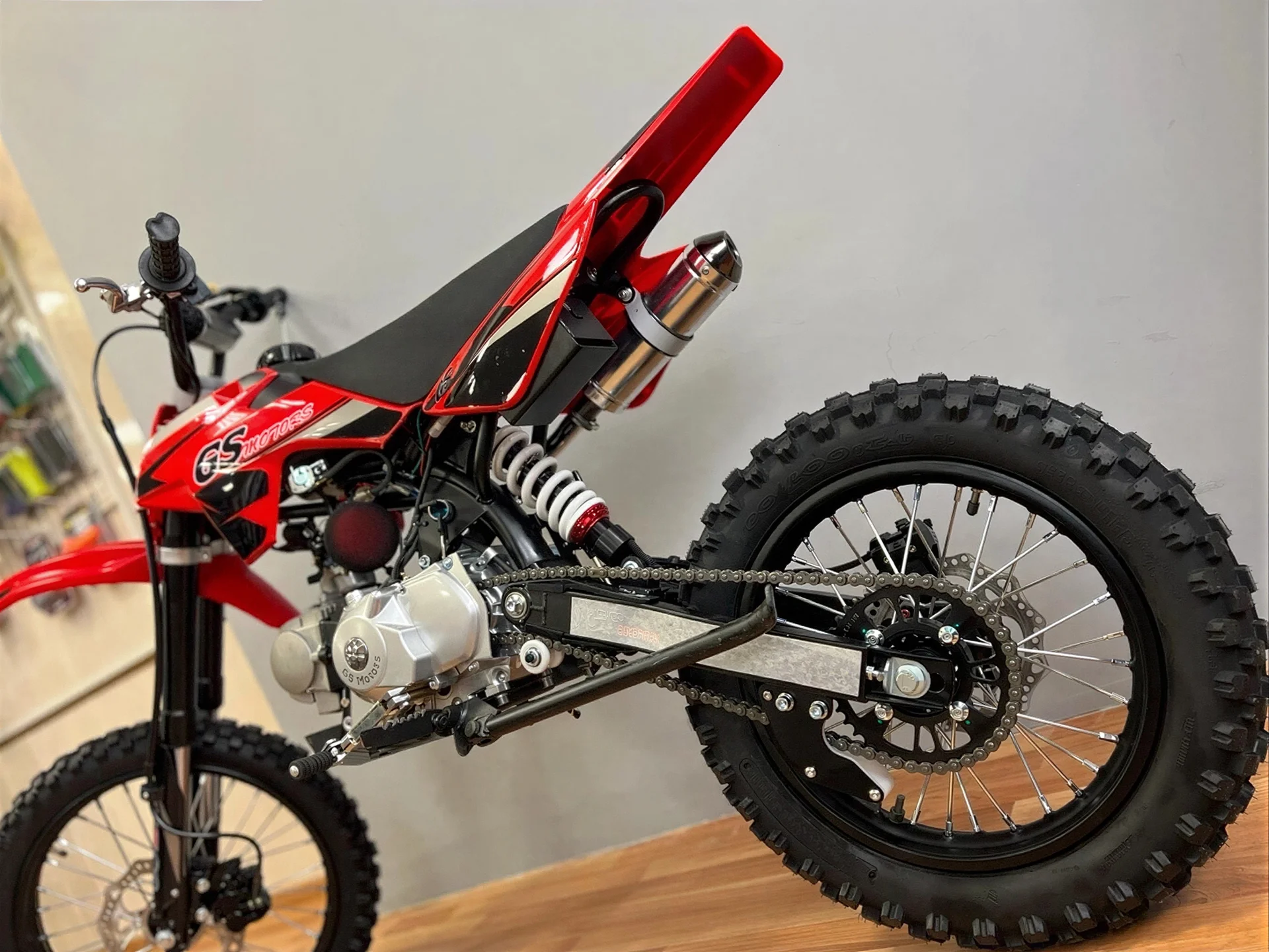 Мотоцикл питбайк Gs Motors S12 17/14 E - миниатюра 3