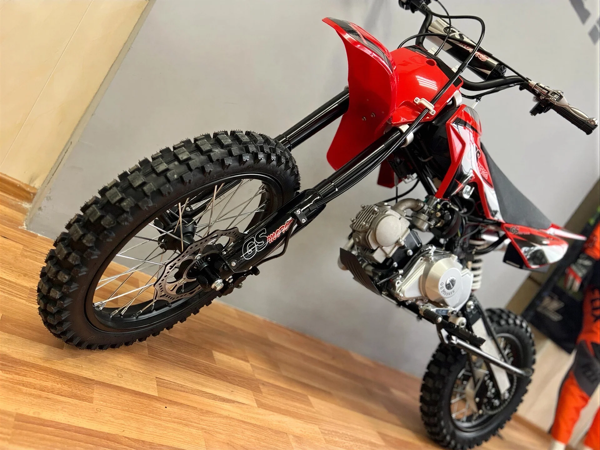 Мотоцикл питбайк Gs Motors S12 17/14 E - миниатюра 4