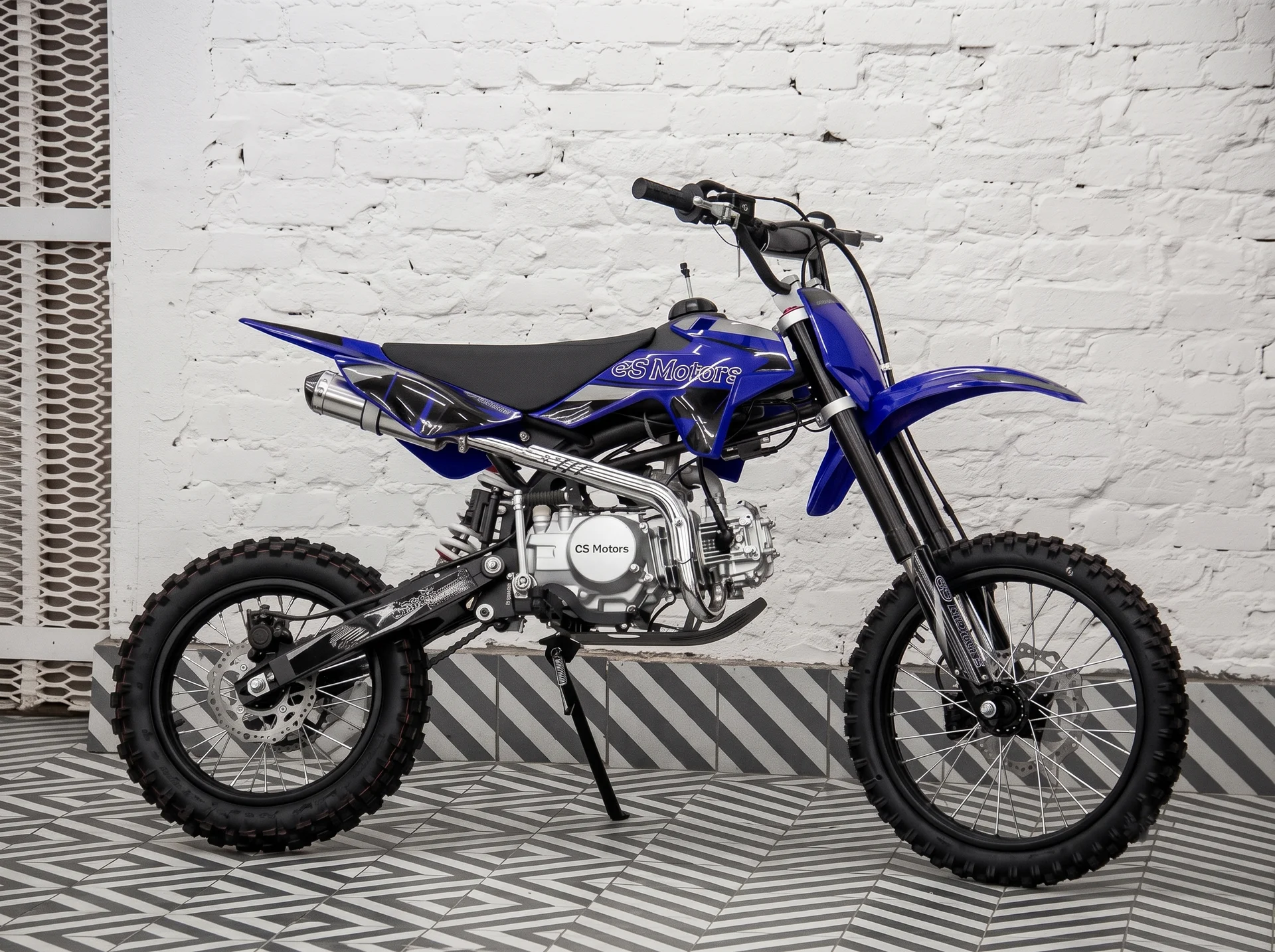 Мотоцикл питбайк GS Motors S14 17/14 - миниатюра 4