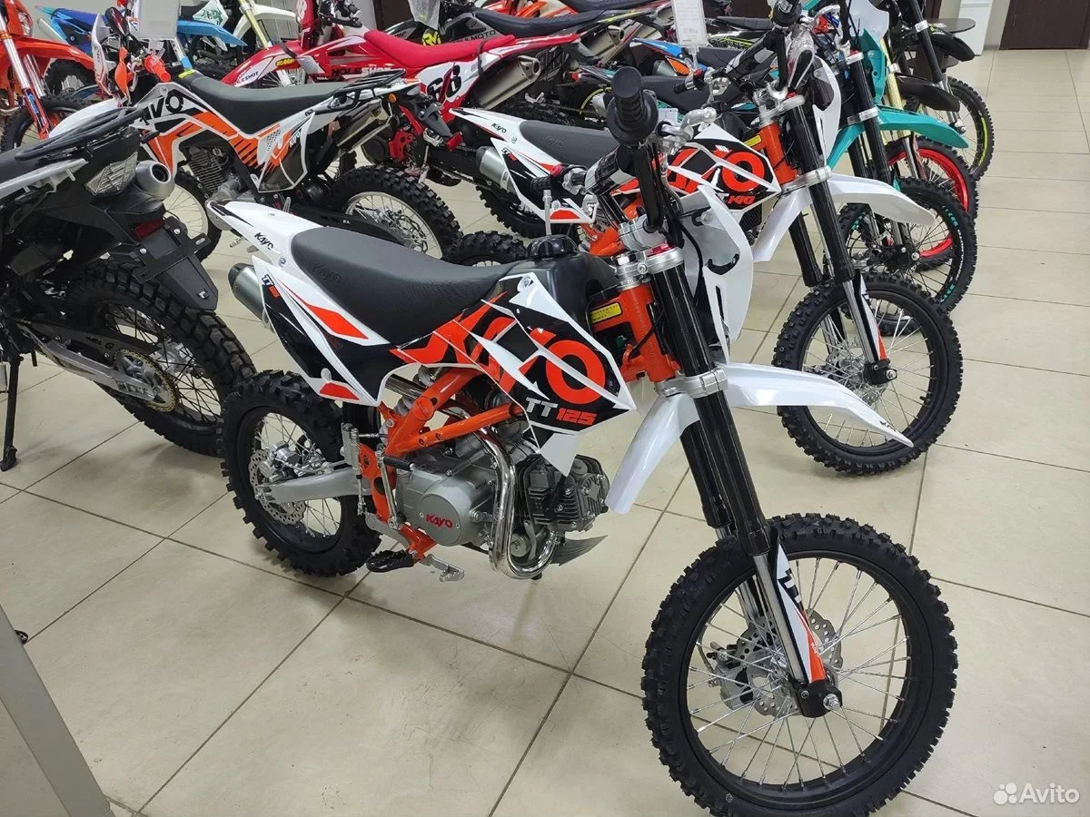 Мотоцикл питбайк Kayo Basic K125EM - изображение 1