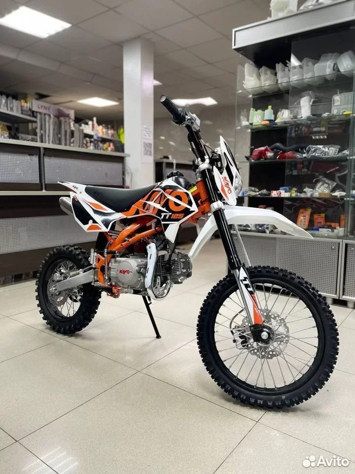 Мотоцикл питбайк Kayo Basic TT140 - изображение 1