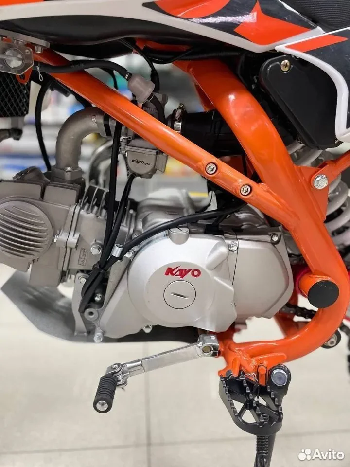 Мотоцикл питбайк Kayo Basic TT140 - миниатюра 3