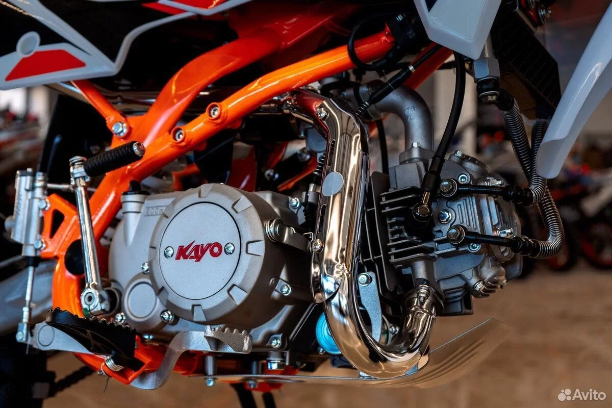 Мотоцикл питбайк Kayo Basic TT140EM - миниатюра 3