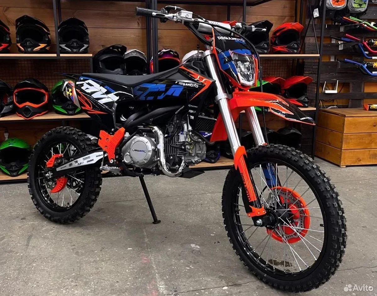 Мотоцикл питбайк Regulmoto Spitfire Pro 17/14 - изображение 1