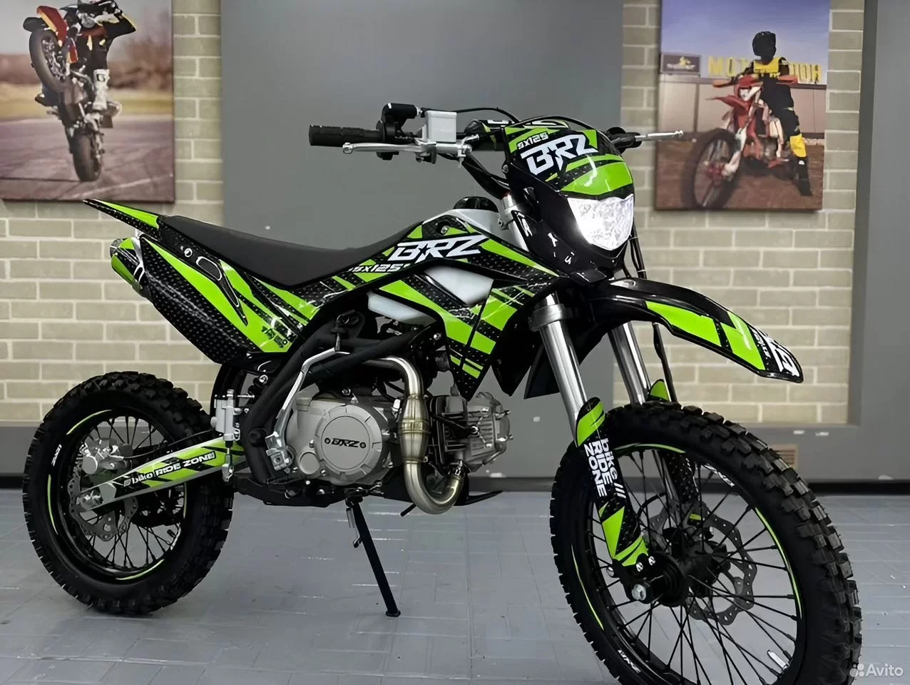 Мотоцикл питбайк BRZ SX125E - изображение 1