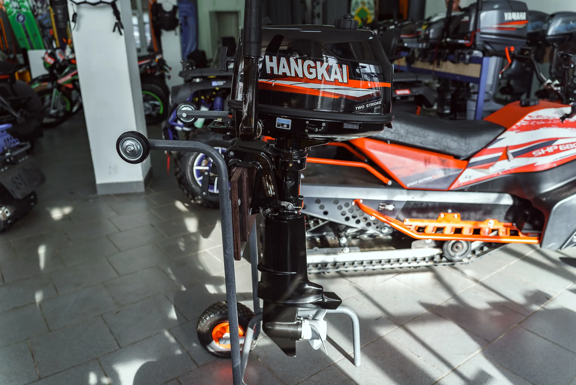 Лодочный мотор Hangkai T 6 HP