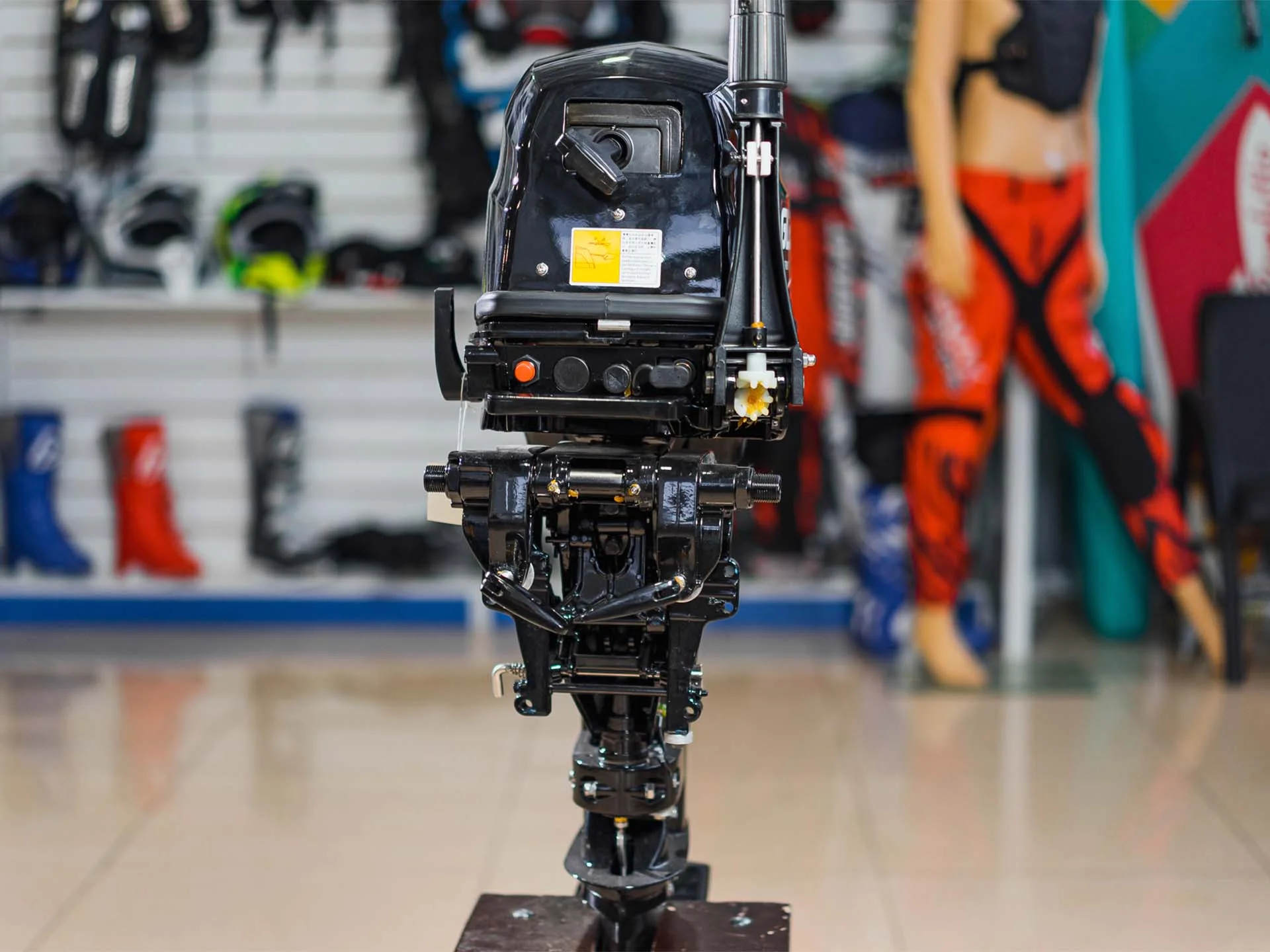 Лодочный мотор Gladiator G9.9PRO FHS - миниатюра 5