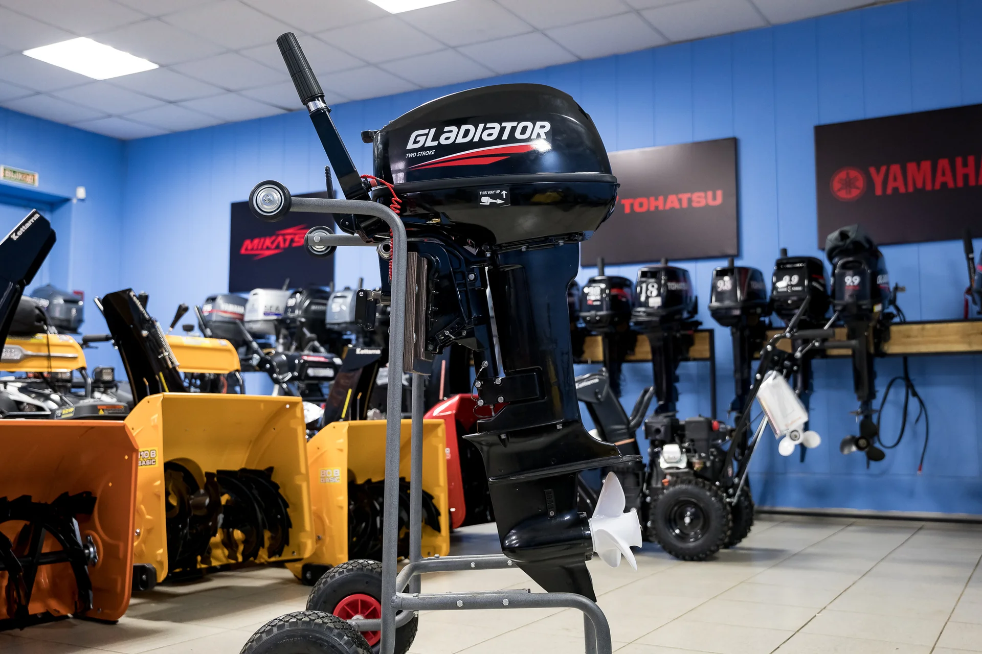Лодочный мотор Gladiator G9.9FHS - миниатюра 2