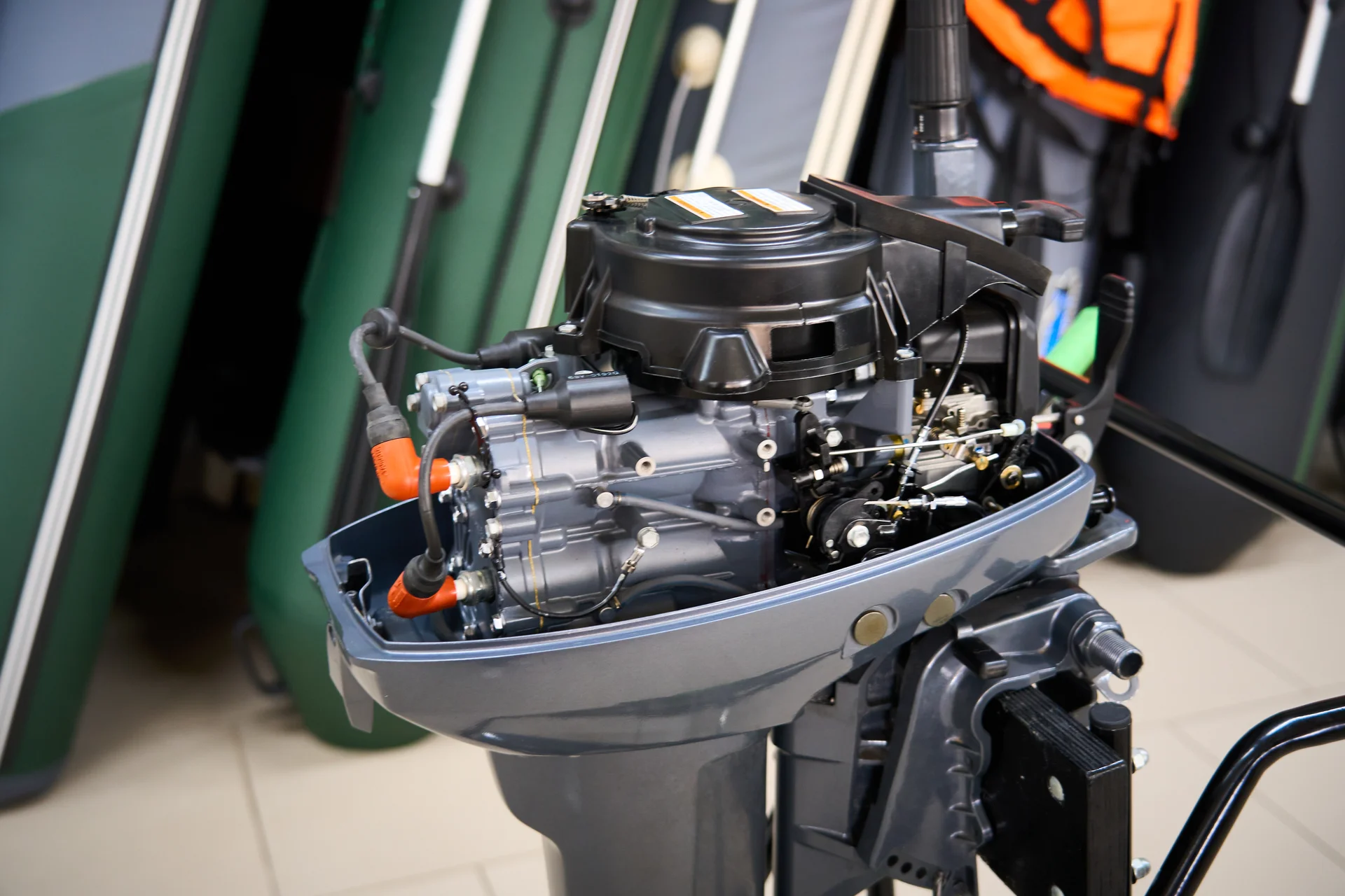 Лодочный мотoр Yamaha 9.9 GMHS Б/у - миниатюра 4