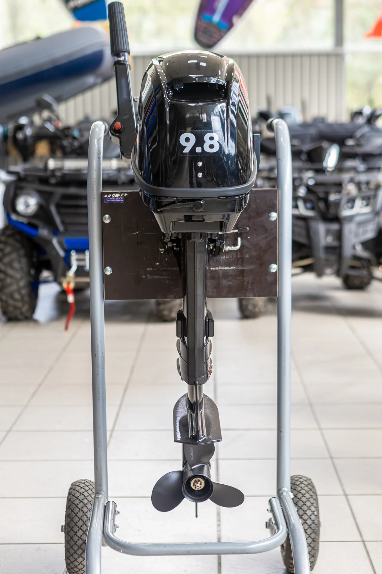 Лодочный мотор Gladiator G9.8FHS - изображение 1