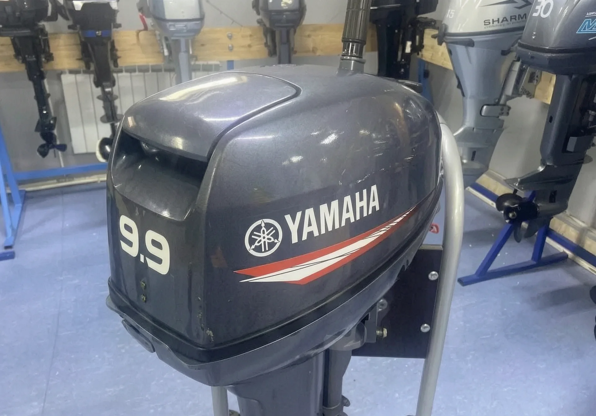 Лодочный мотор Yamaha 9,9 gmhs - миниатюра 2