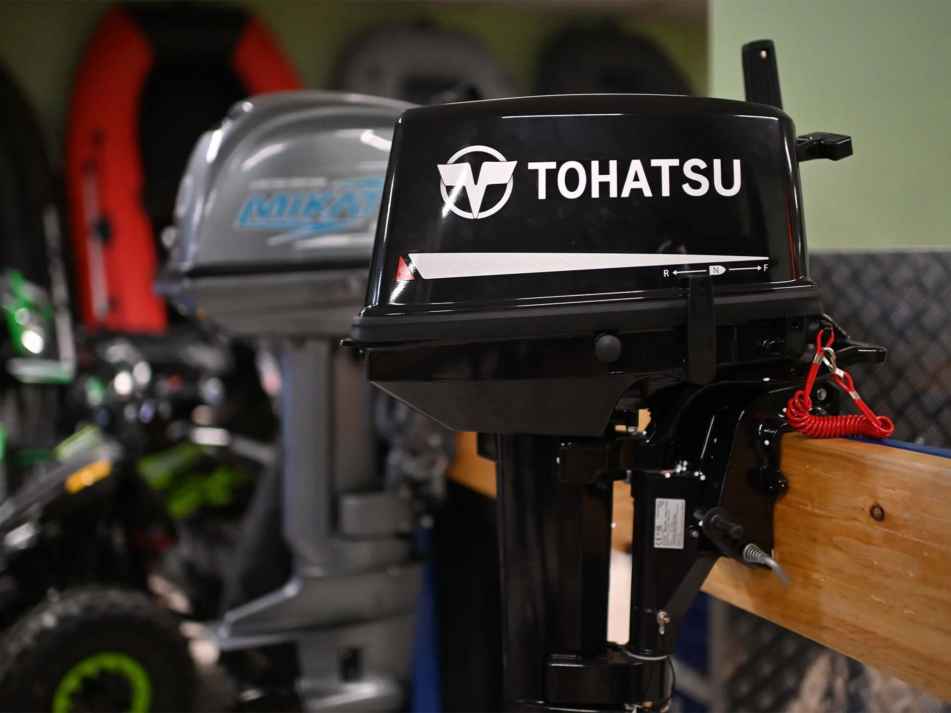 Лодочный мотор Tohatsu M 9,8B S - миниатюра 2