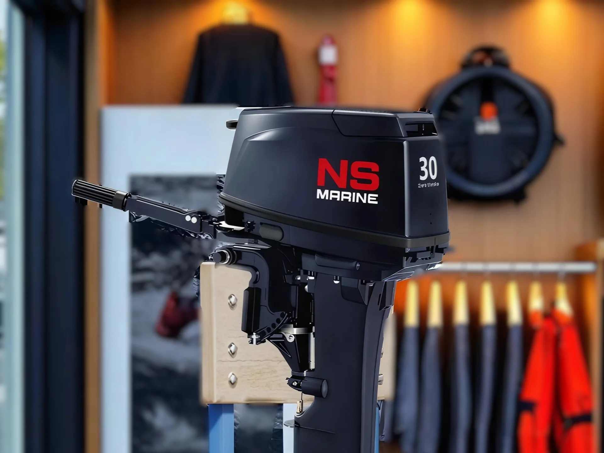 Лодочный мотор NS Marine NM 30 H S - миниатюра 2