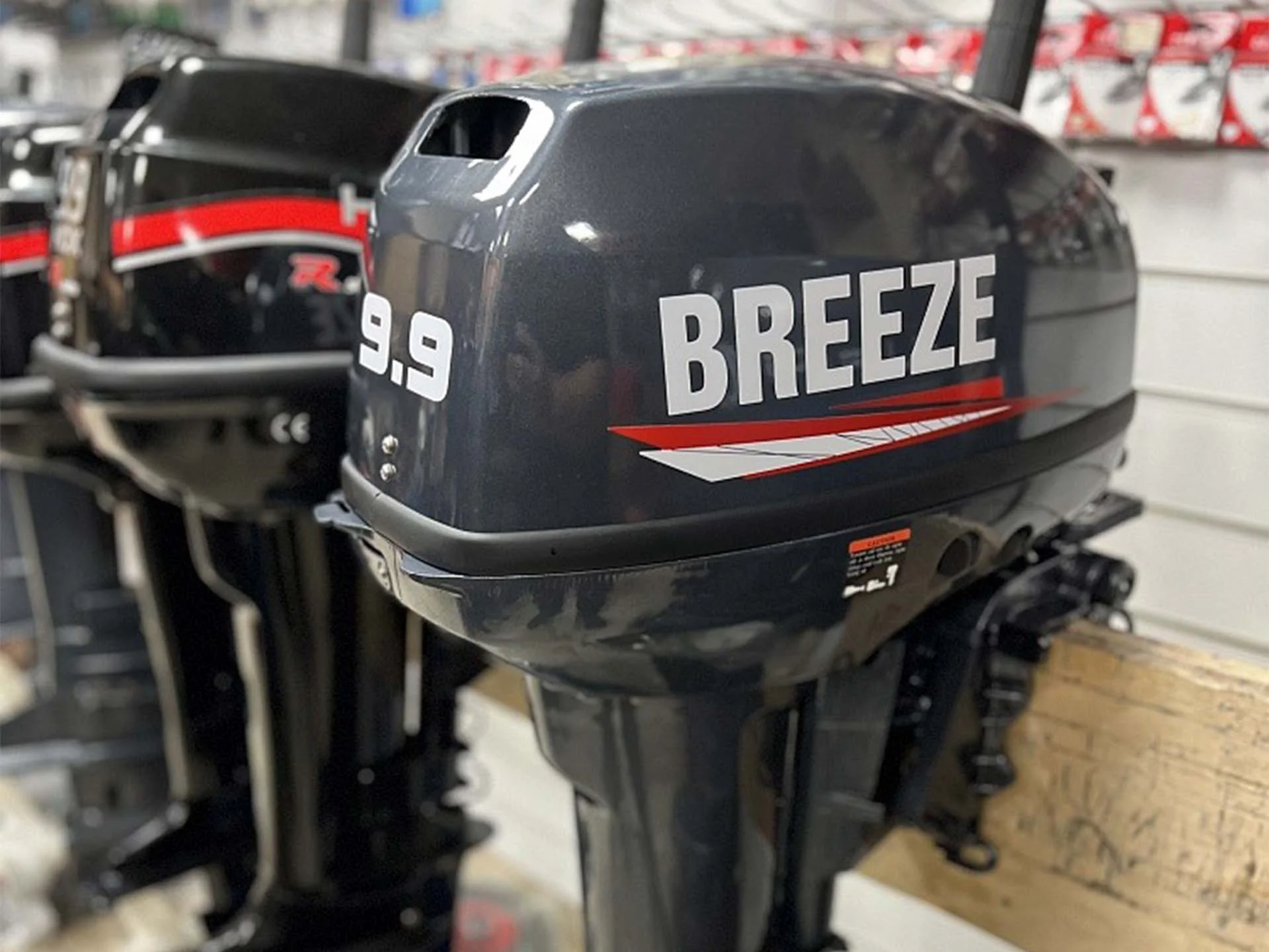 Лодочный мотор Breeze T9.9 S - миниатюра 2