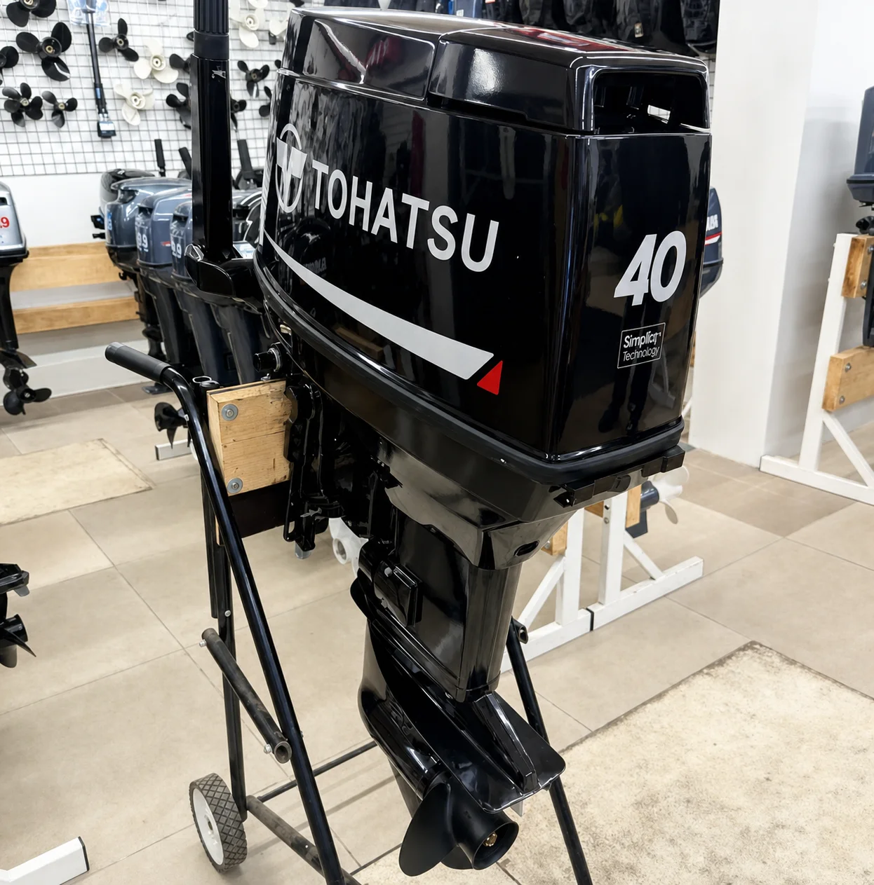 Лодочный мотор Tohatsu M 40 D2 S - миниатюра 2