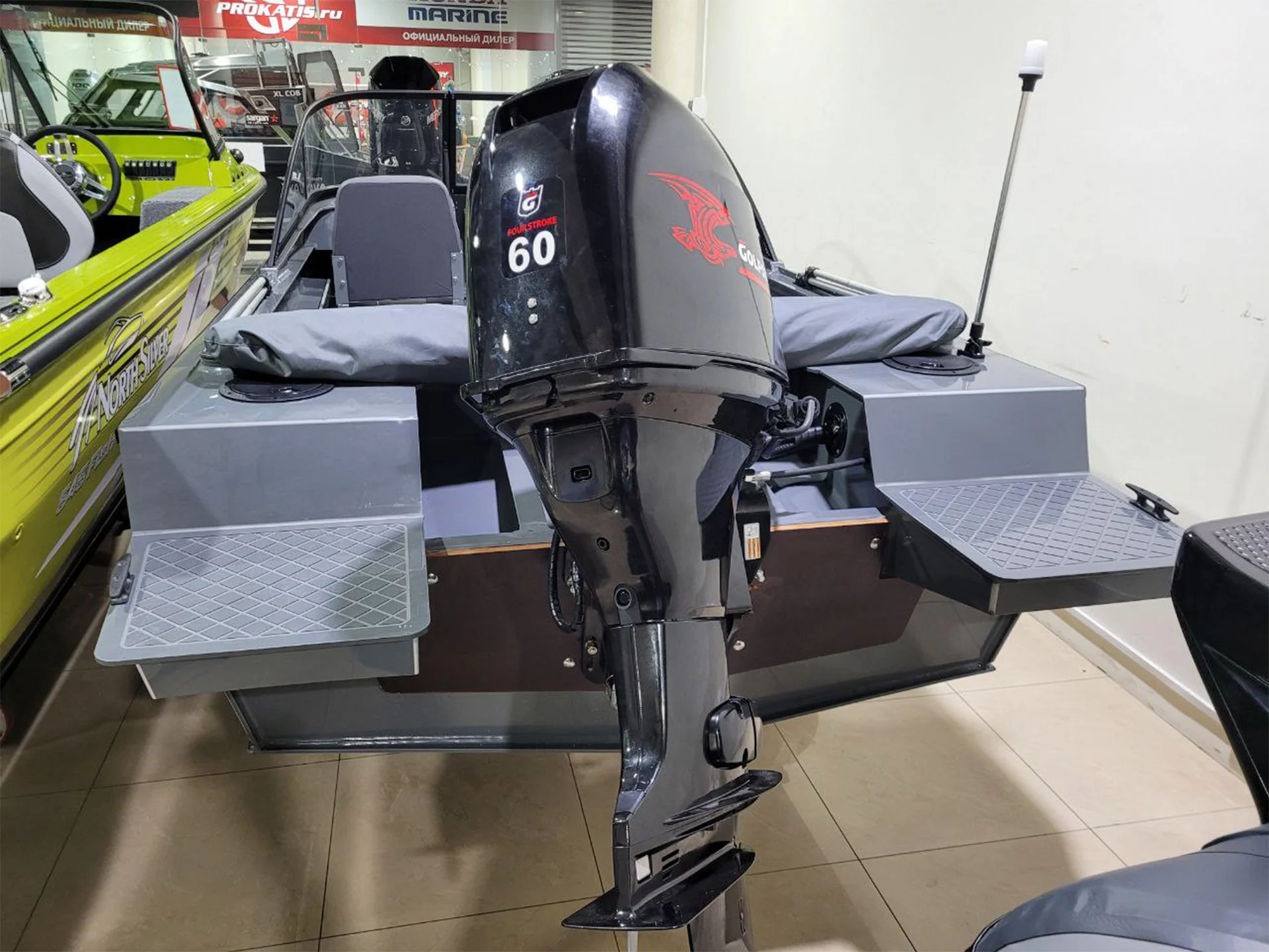 Лодочный мотор Golfstream F60FEL-T EFI - миниатюра 3