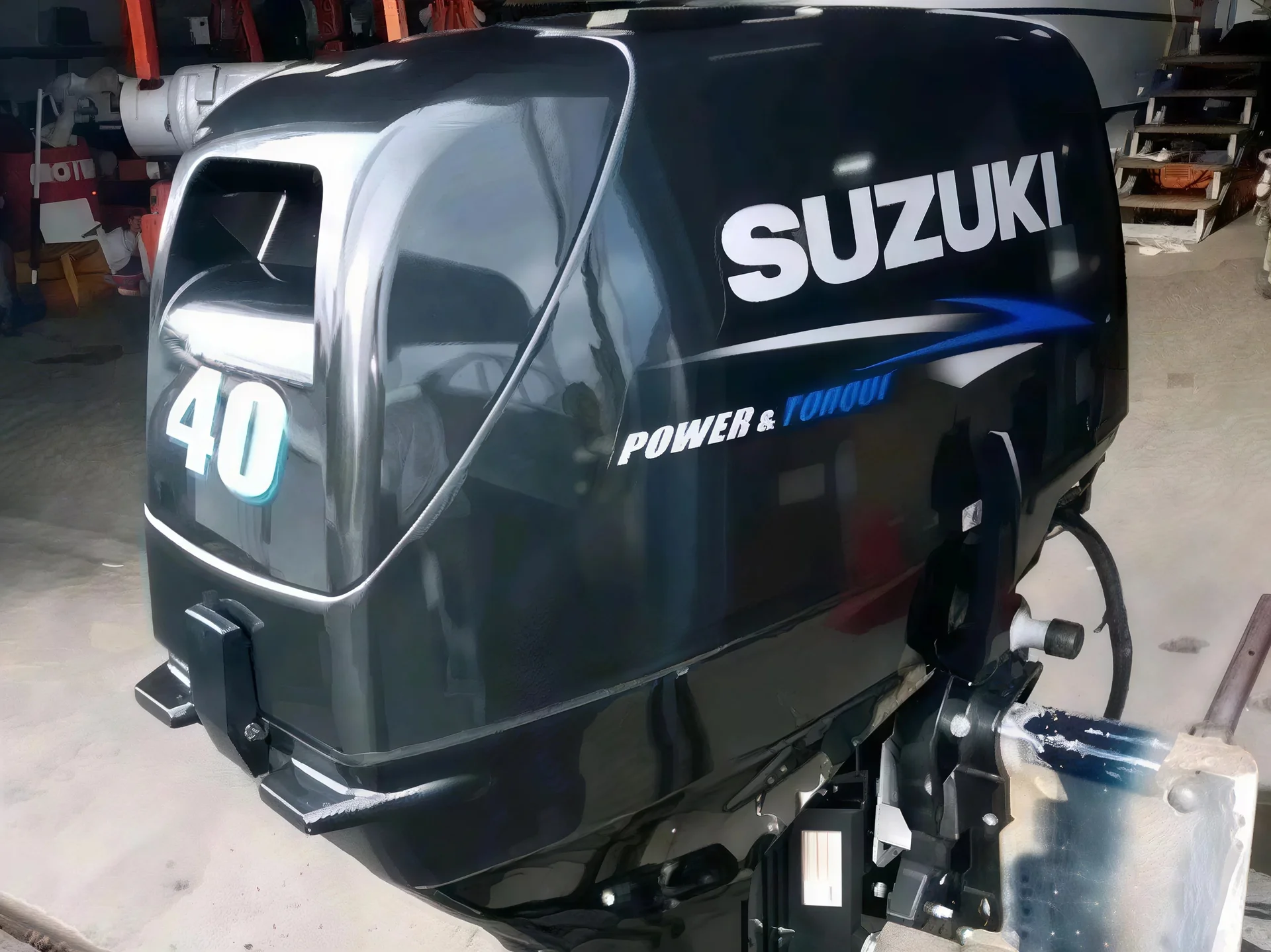 Лодочный мотор Suzuki DT40WRS - изображение 1