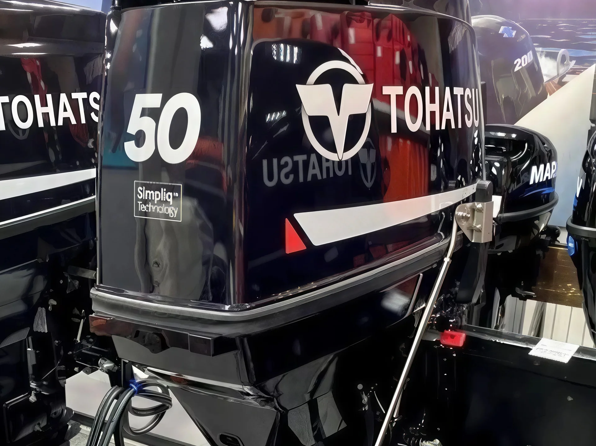 Лодочный мотор Tohatsu M 50 D2 EPOS - миниатюра 2