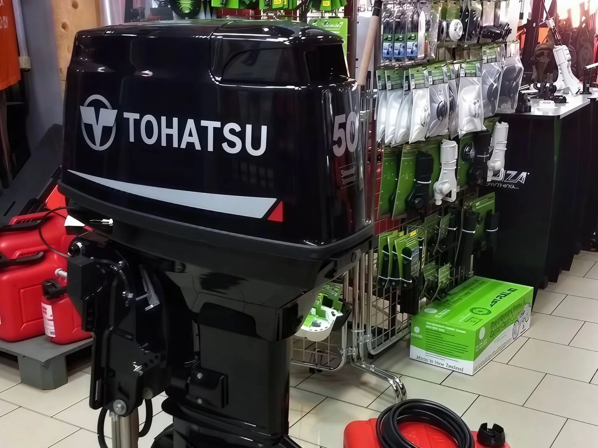 Лодочный мотор Tohatsu M 50 D2 EPOS - миниатюра 3