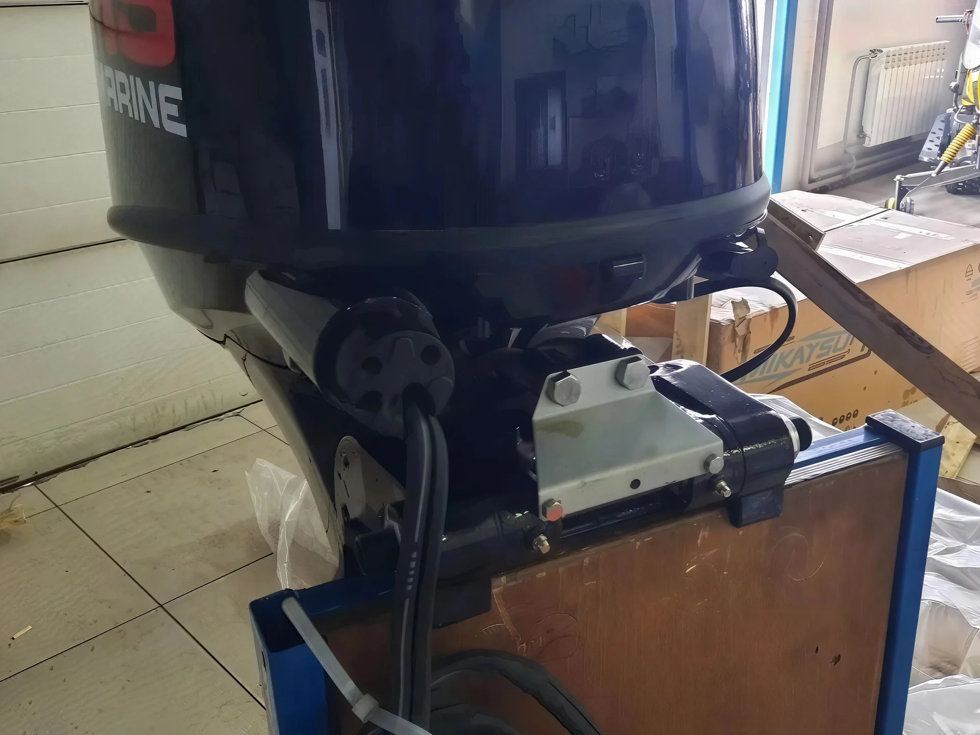 Лодочный мотор Nissan Marine NMF 50 A ETL - миниатюра 2