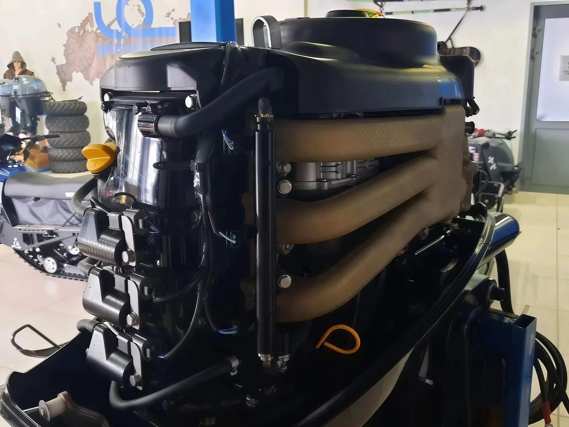 Лодочный мотор Nissan Marine NMF 50 A ETL - миниатюра 3