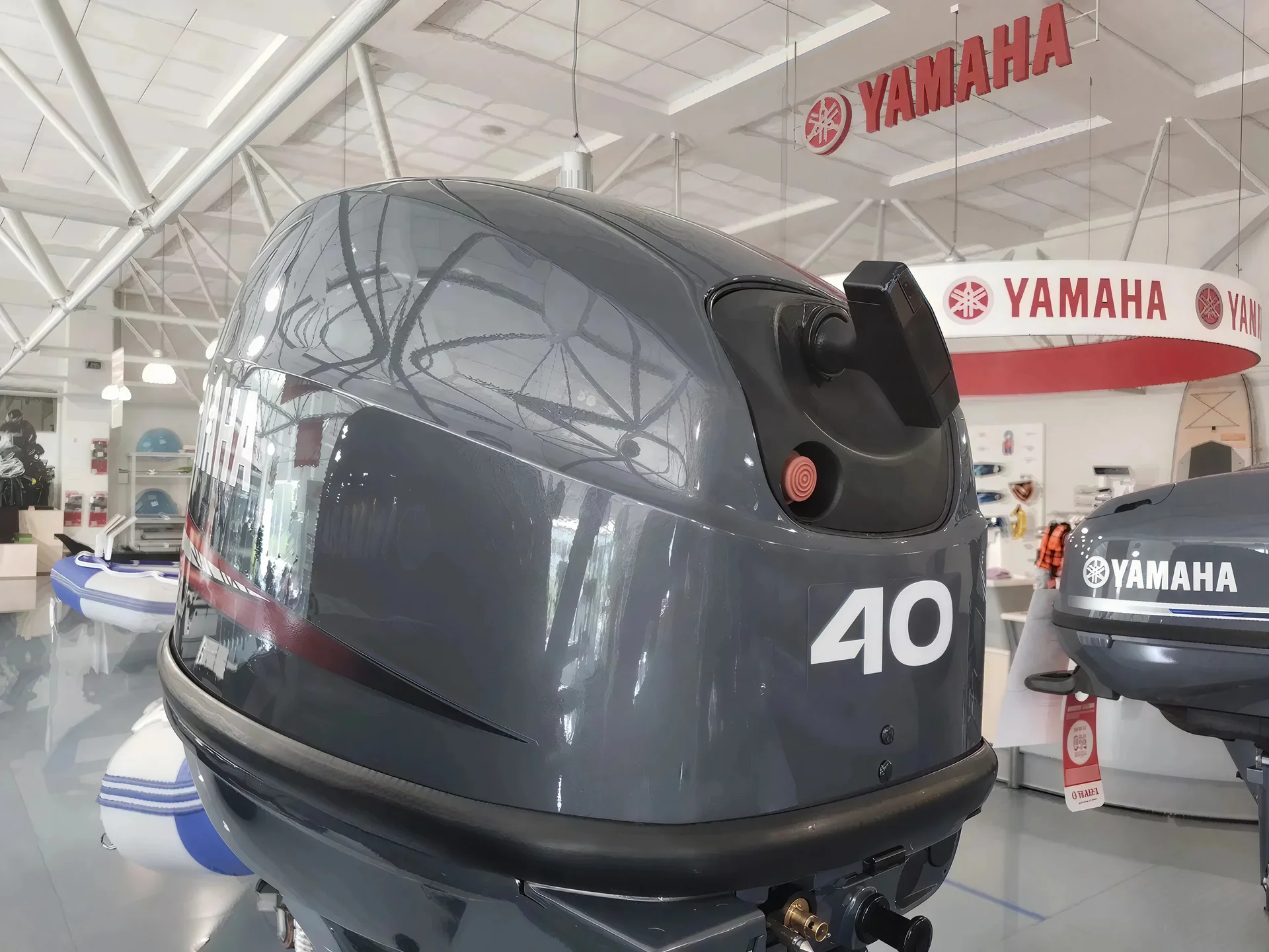 Лодочный мотор Yamaha Ямаха 40 XWS - миниатюра 2