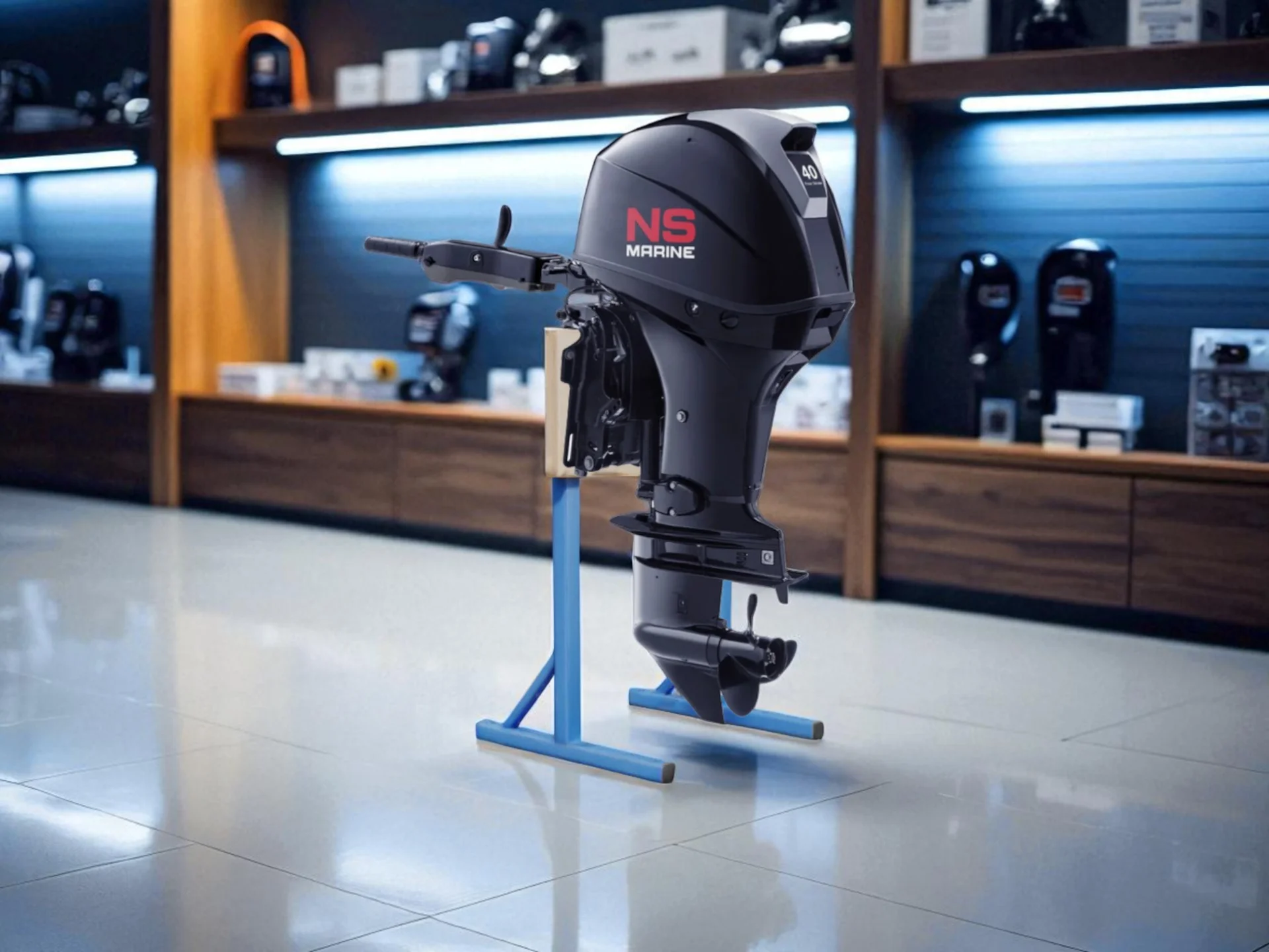 Лодочный мотор Nissan Marine NMF 40 A ETL