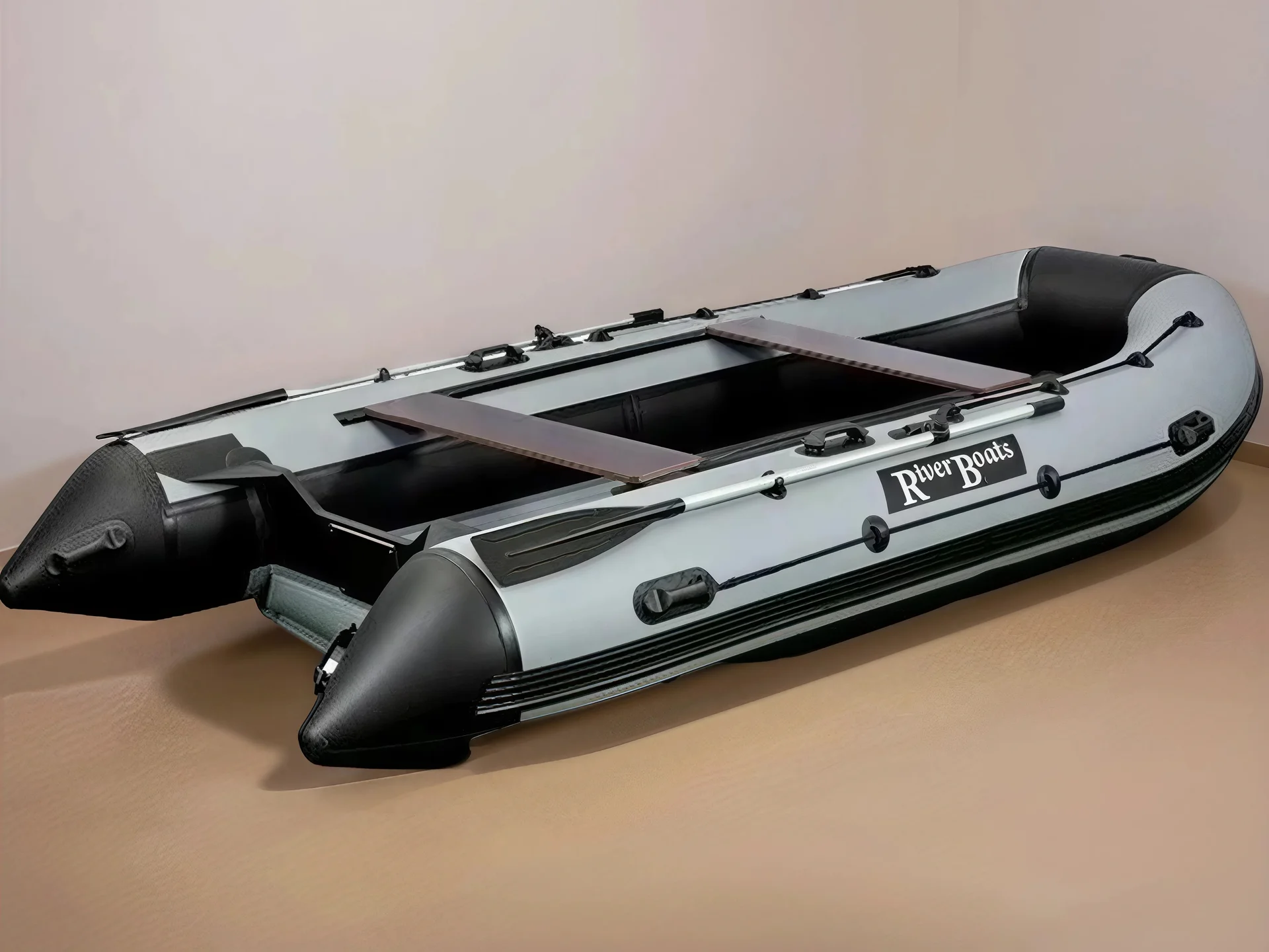 Лодка пвх RiverBoats РиверБотс 390 AL - изображение 1