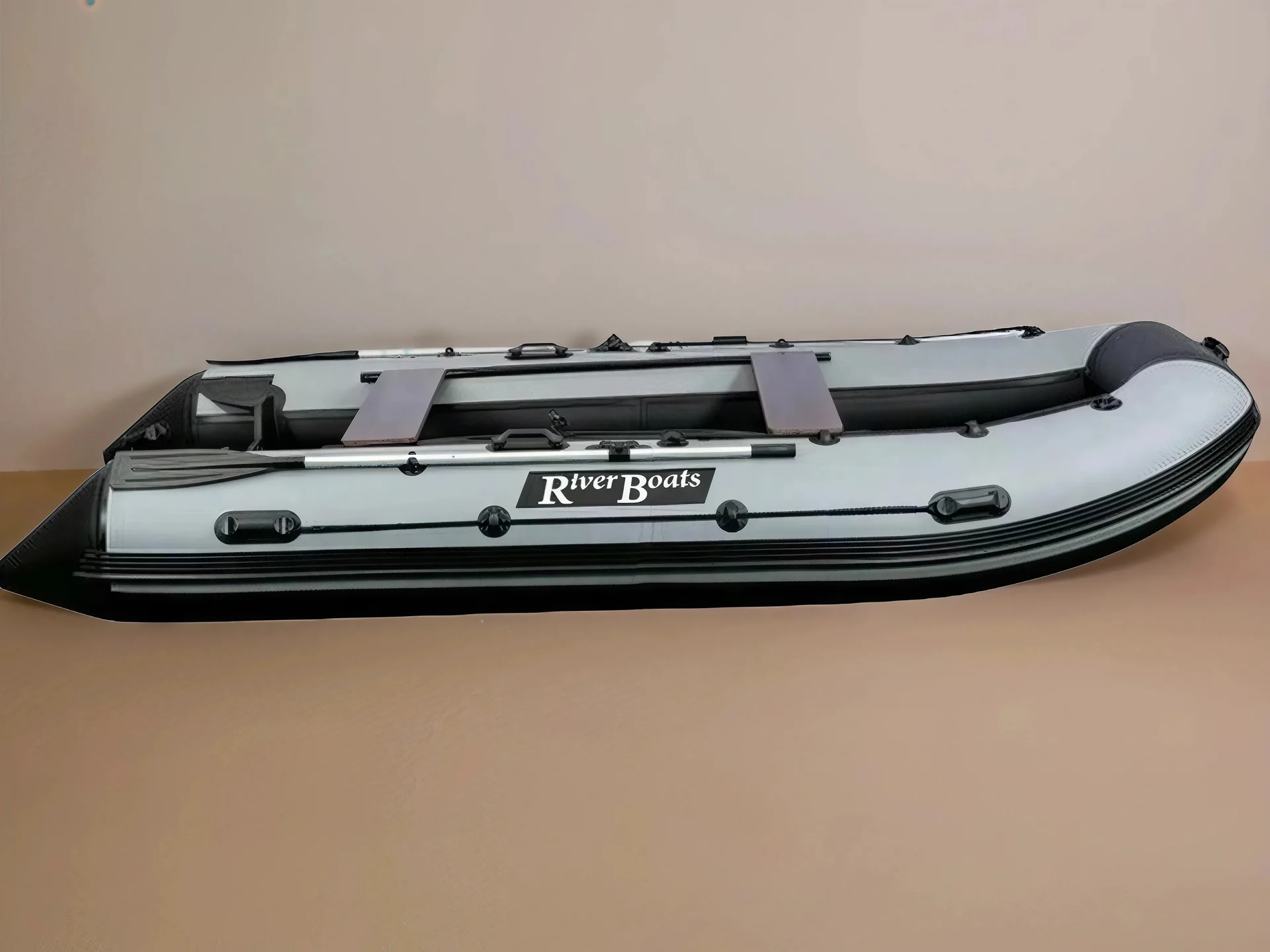 Лодка пвх RiverBoats РиверБотс 390 AL - миниатюра 2
