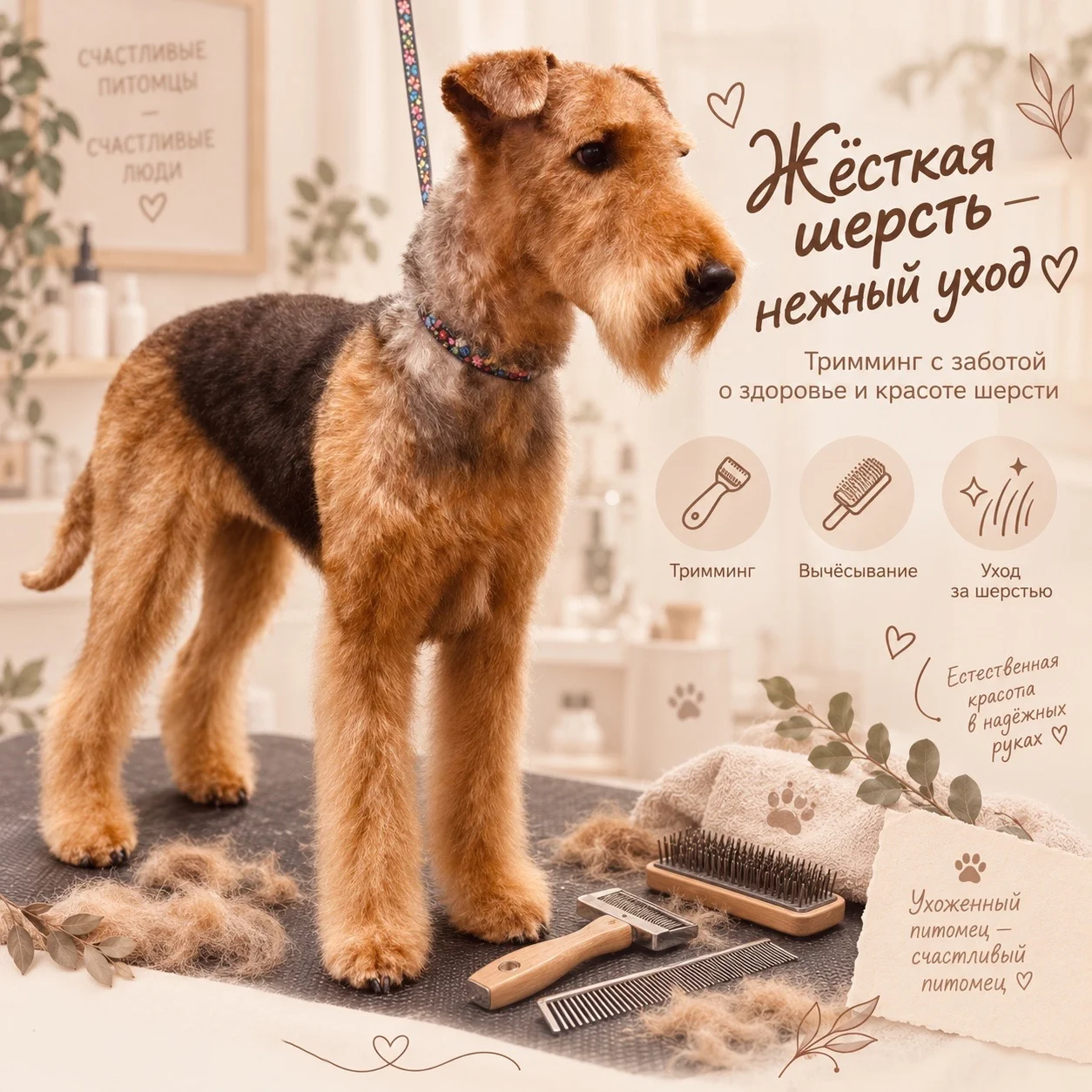 Груминг собак и кошек, стрижка, тримминг, - миниатюра 3