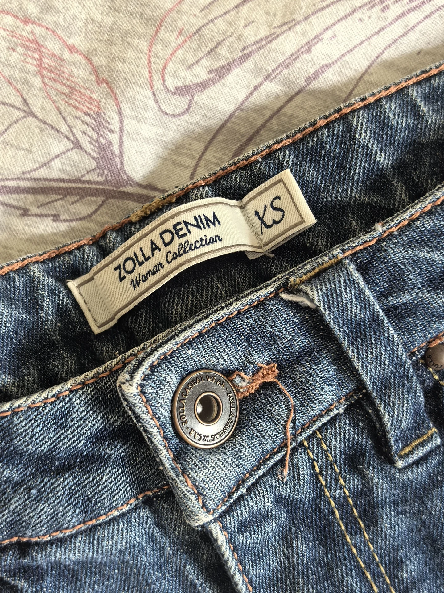 Джинсовые шорты Zara и топ от shein 40 размер - миниатюра 6