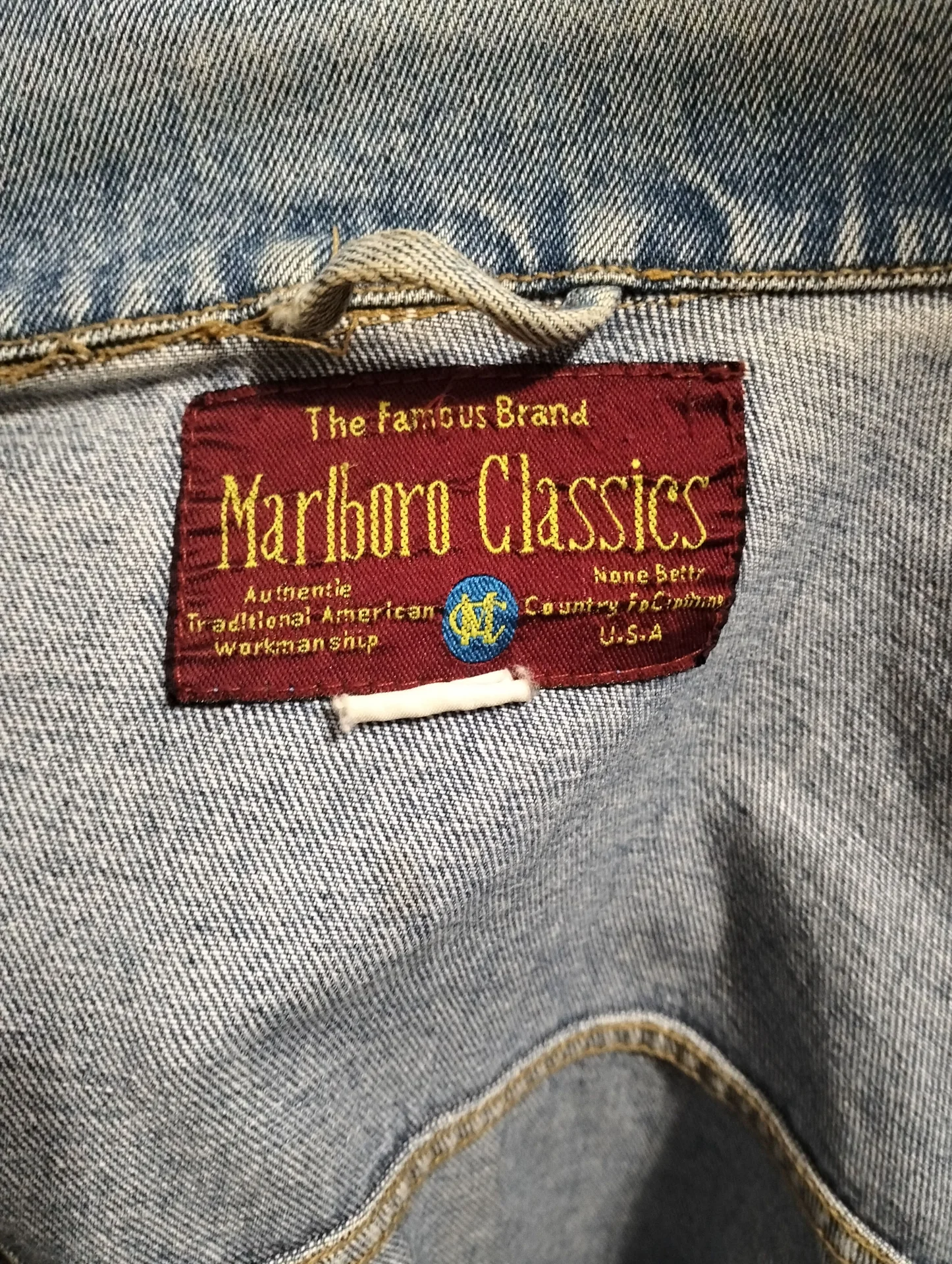 джинсовая куртка Marlboro classics - миниатюра 4