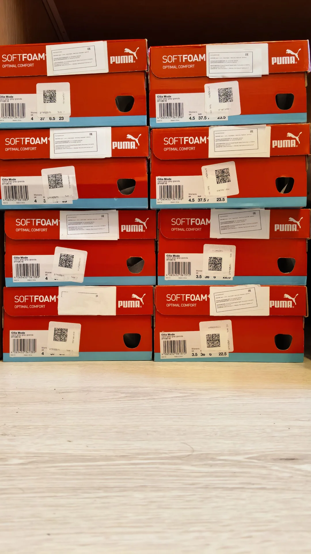 Кроссовки Puma Сilia Мode vapor gray/granola - миниатюра 4