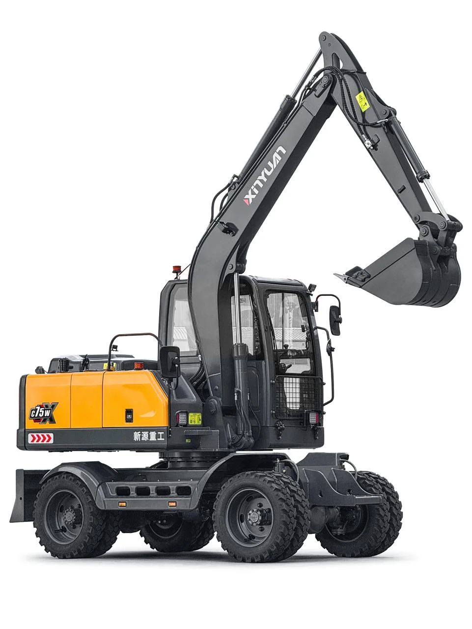 Колесный экскаватор XINYUAN C75W - изображение 1