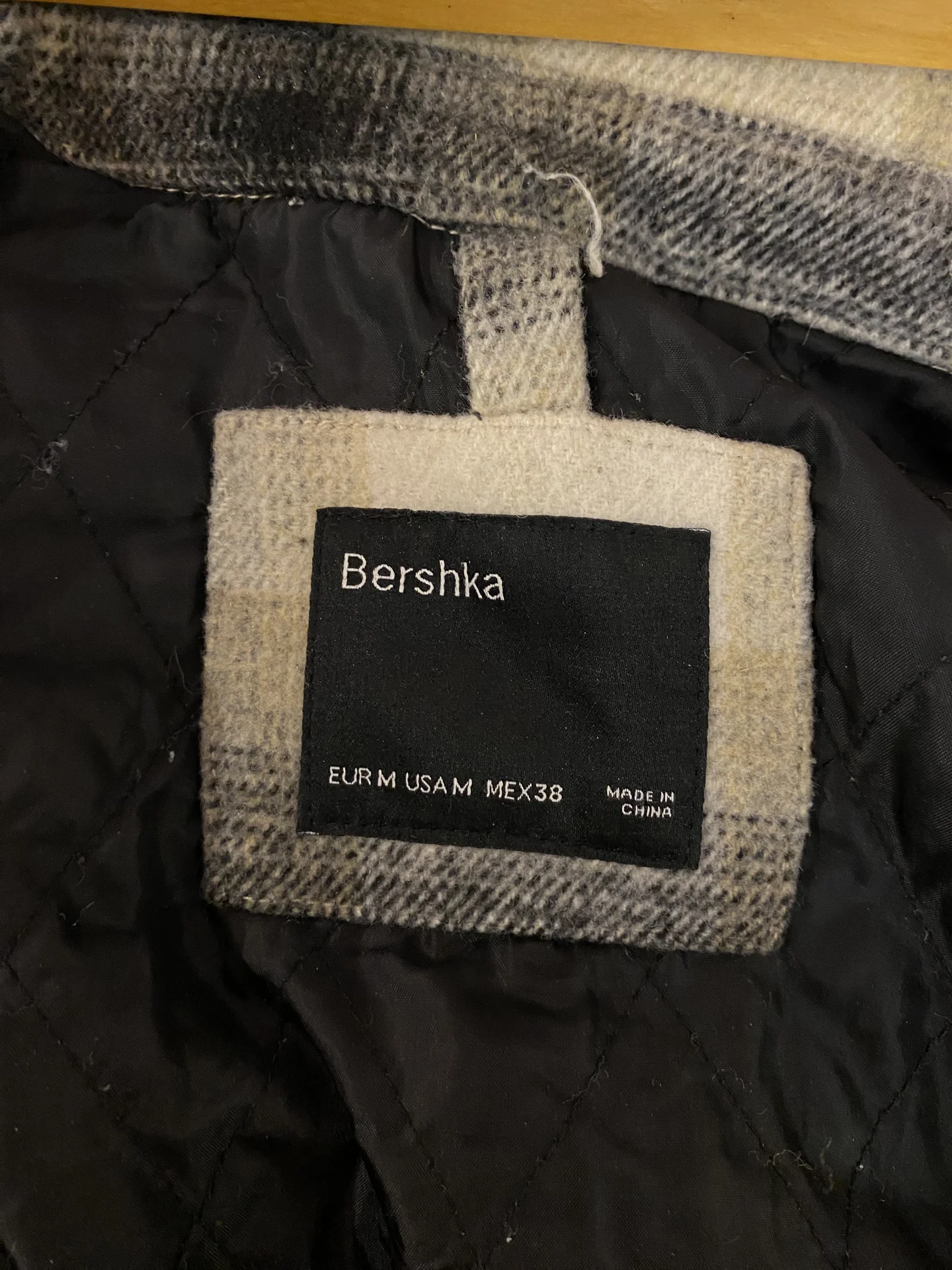 Клетчатая куртка Bershka - миниатюра 3