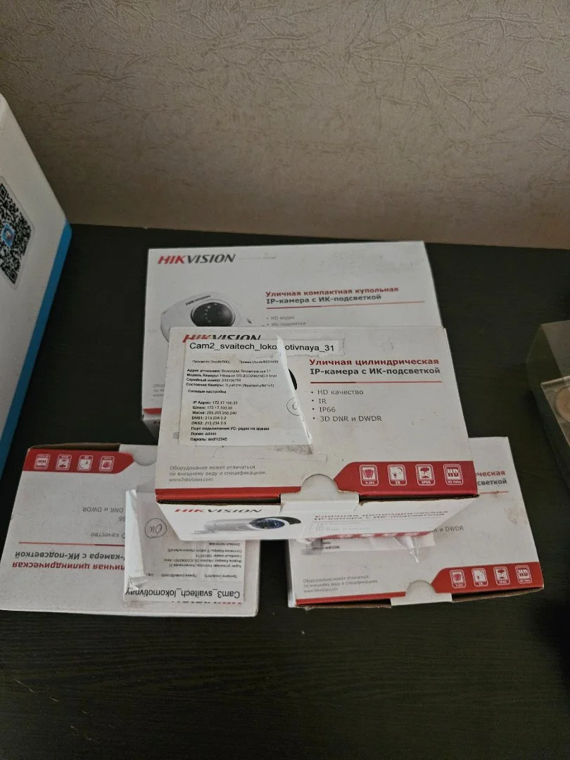 Камера видеонаблюдения с wifi в комплекте - миниатюра 4