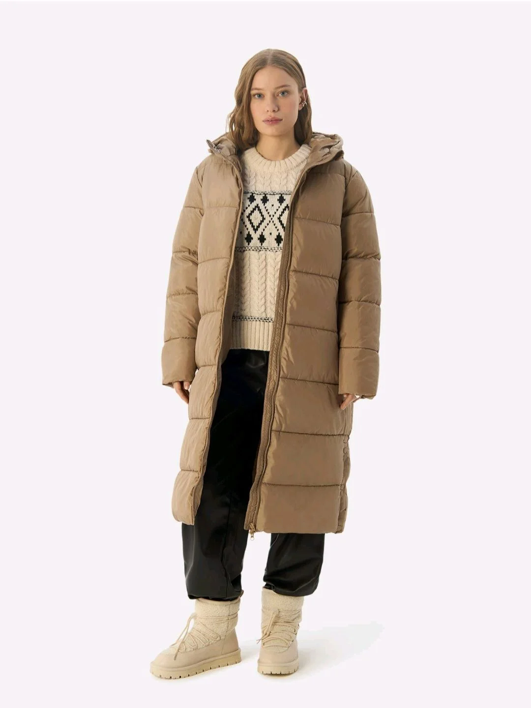 пуховик ONLY, 44 - изображение 1