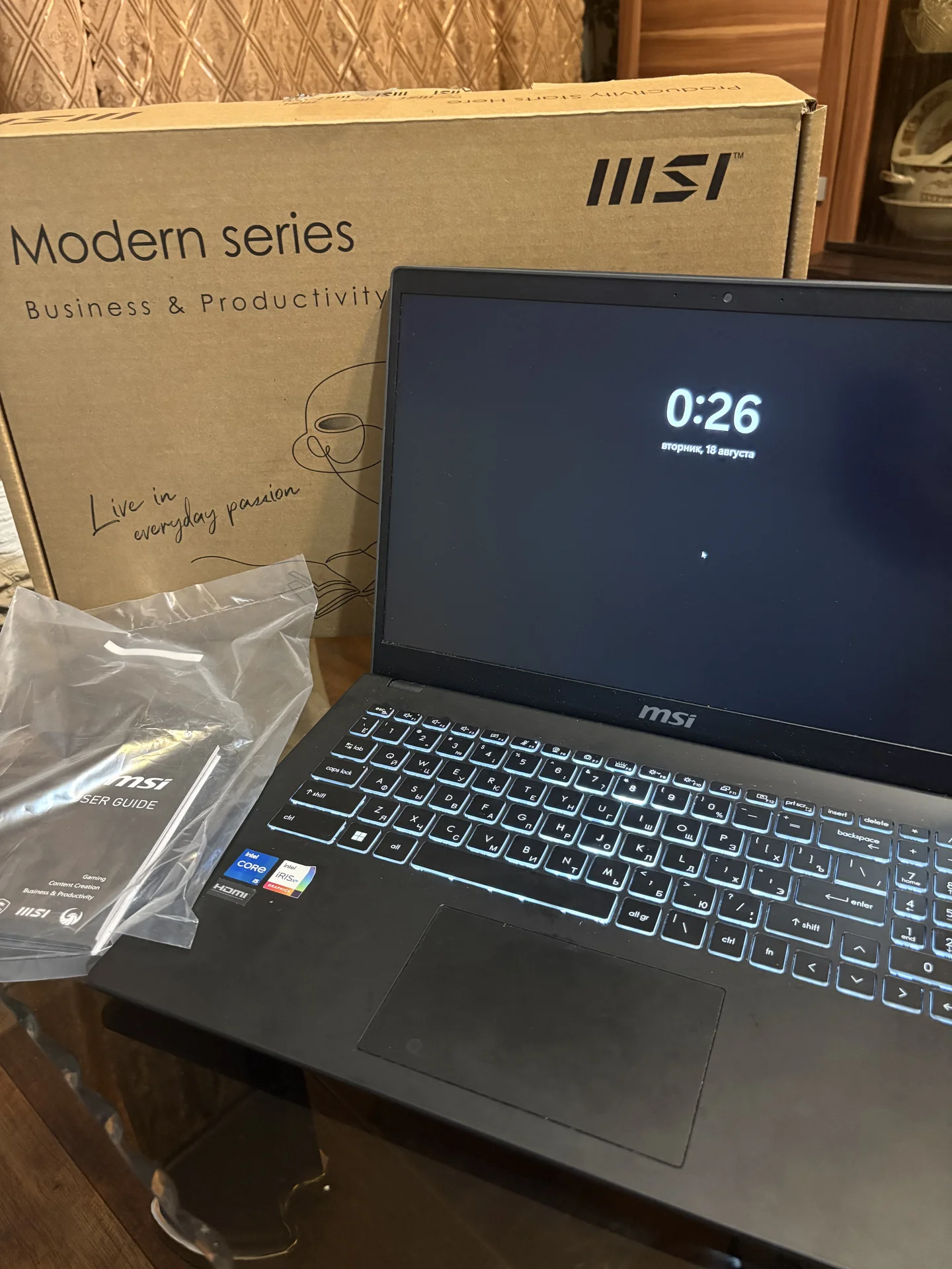 ноутбук msi - изображение 1
