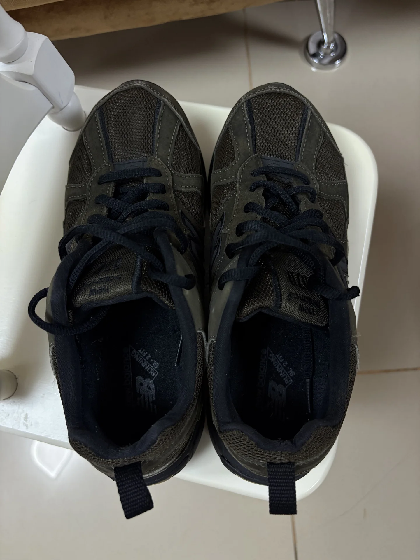 New Balance 878 green brown black - миниатюра 4