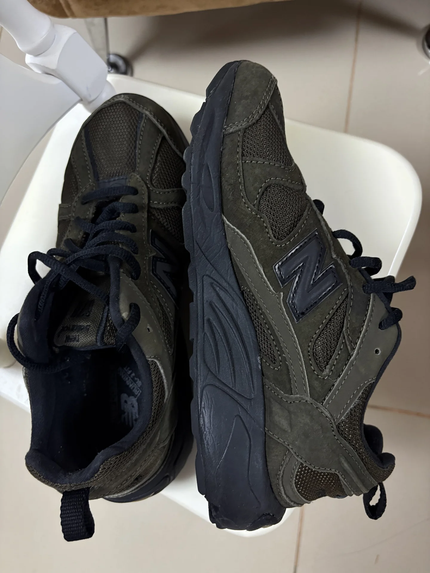 New Balance 878 green brown black - миниатюра 5