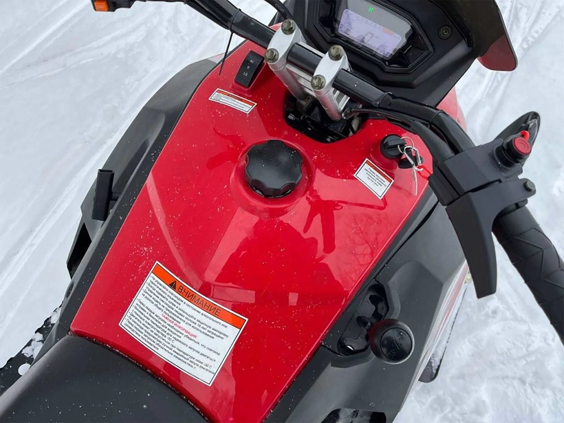 Снегоход NEO Compass 200 красный - миниатюра 5