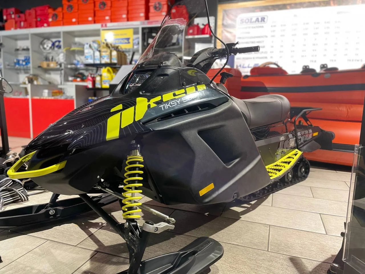 Снегоход Русская Механика Tiksy 500 4T - изображение 1