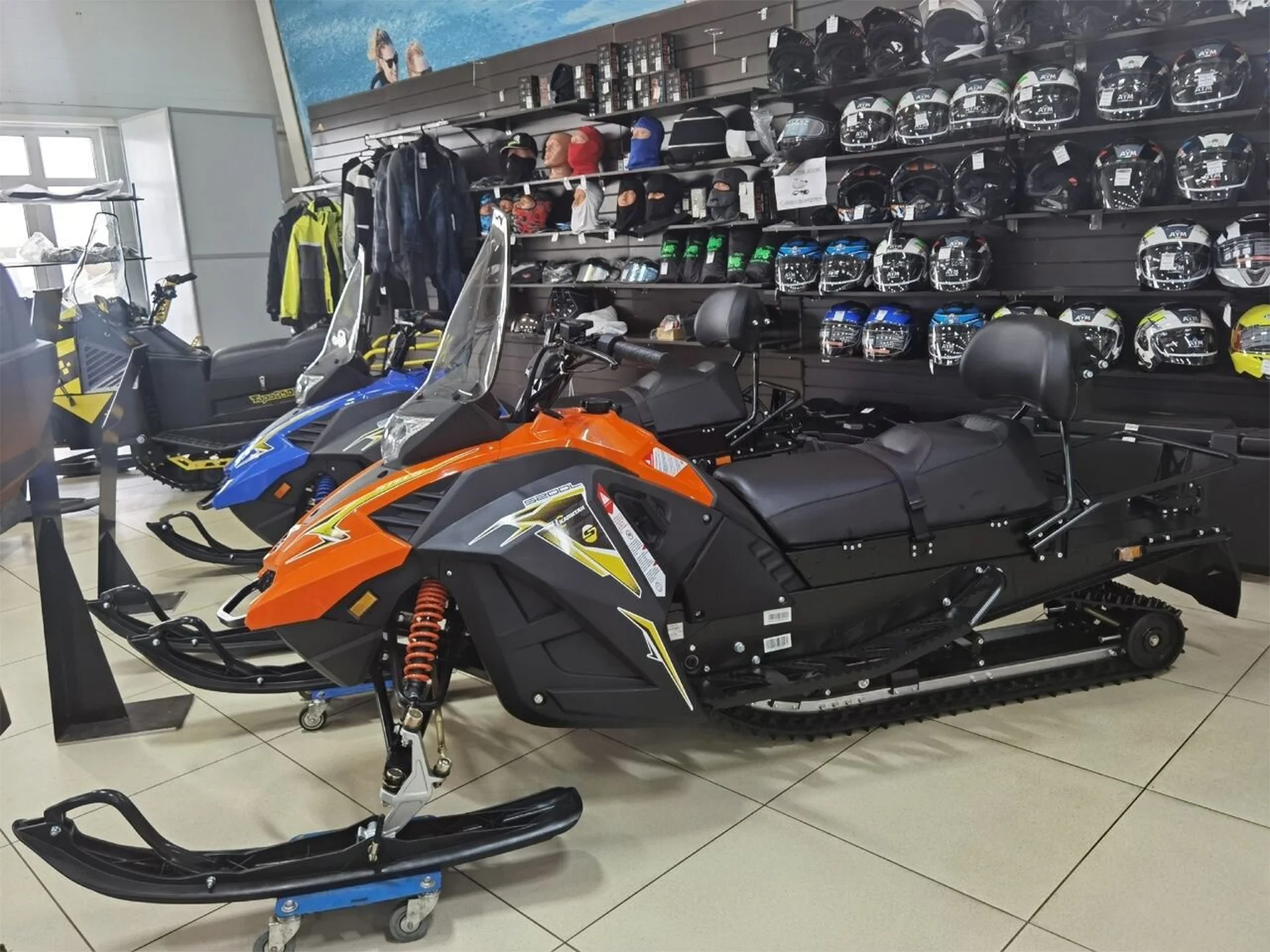 Снегоход Stels Стелс Капитан S200 Long - миниатюра 3
