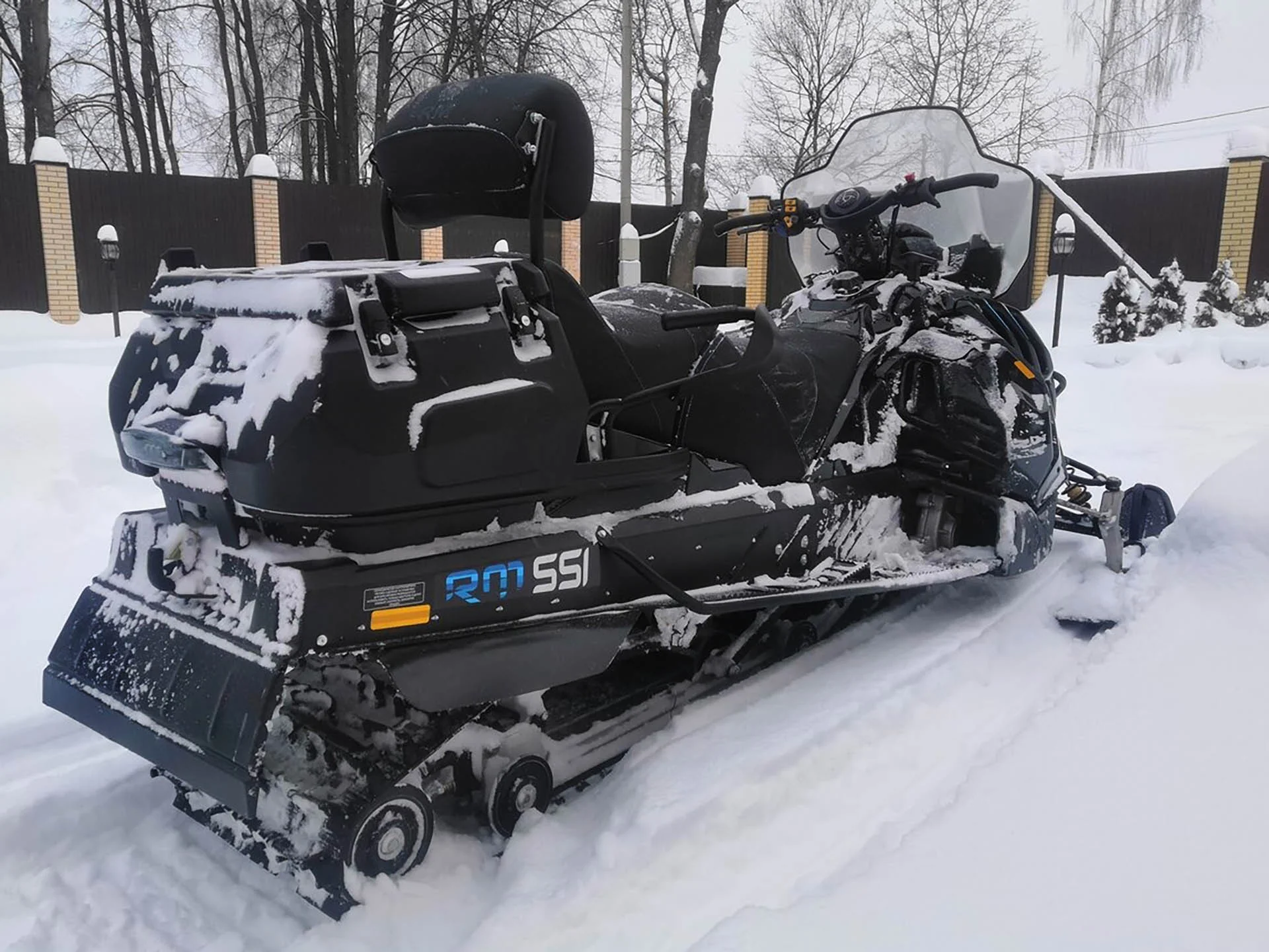 Снегоход Русская Механика RM Vector 551 б\у - миниатюра 5