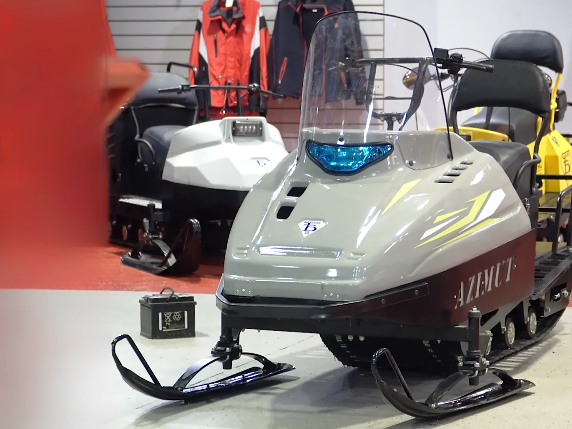 Миниснегоход Бурлак Азимут CS 20 л.с - миниатюра 2