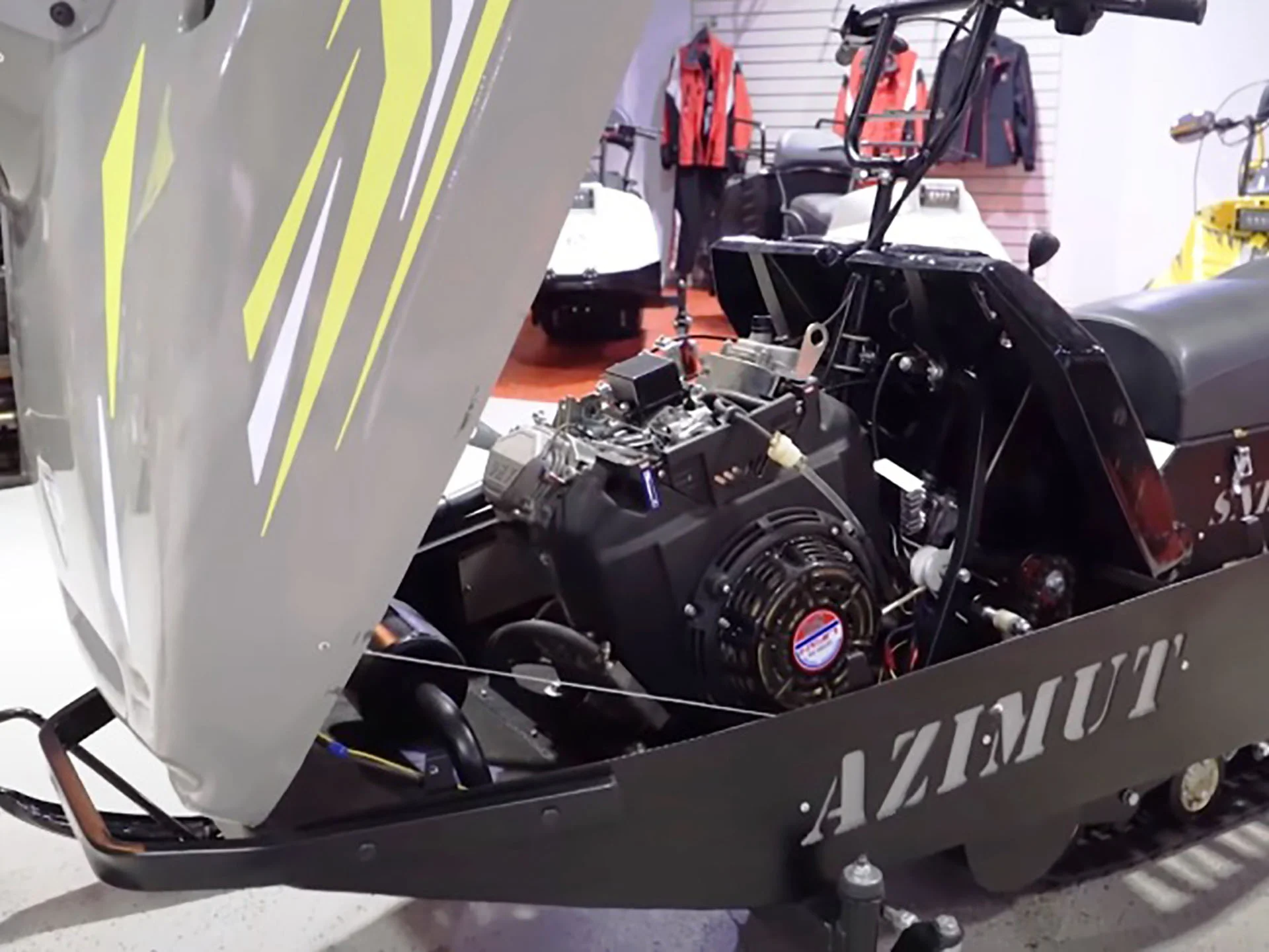 Миниснегоход Бурлак Азимут CS 20 л.с - миниатюра 3